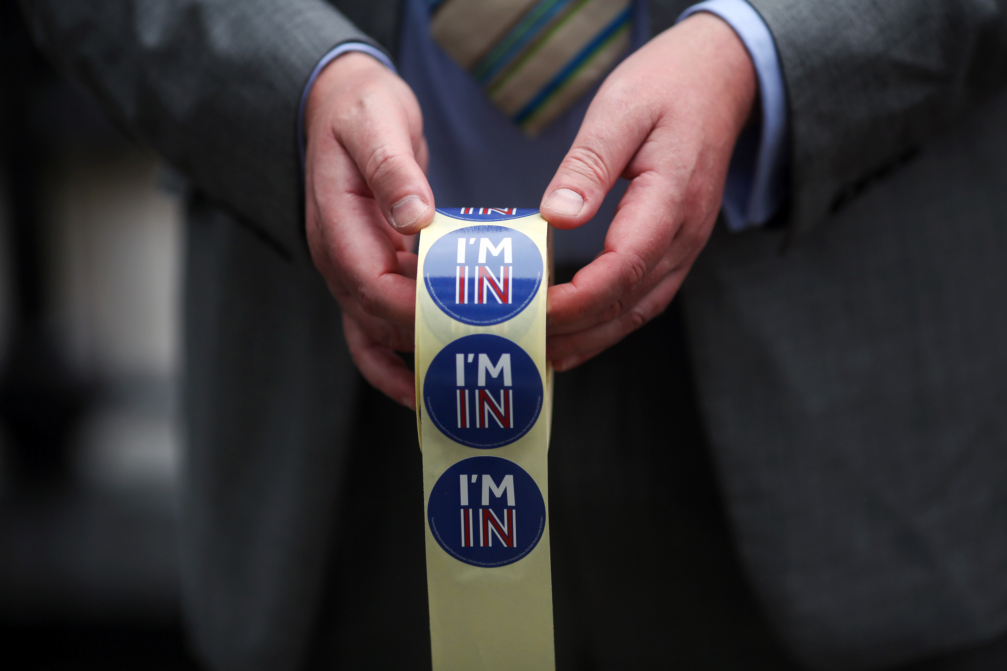 U.K. Voters Head To The Polls In The EU Referendum