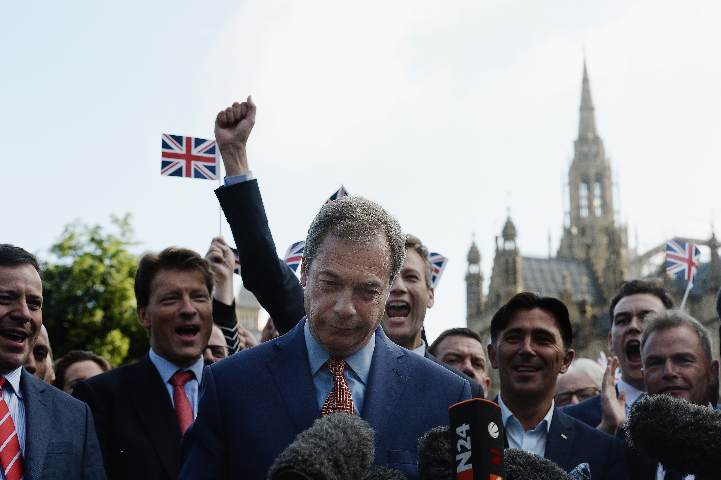 Political Leaders Respond To The UK's EU Referendum Result