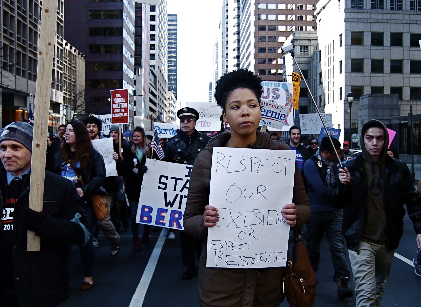 United States: Hundreds March in Philly to Support Bernie Sanders
