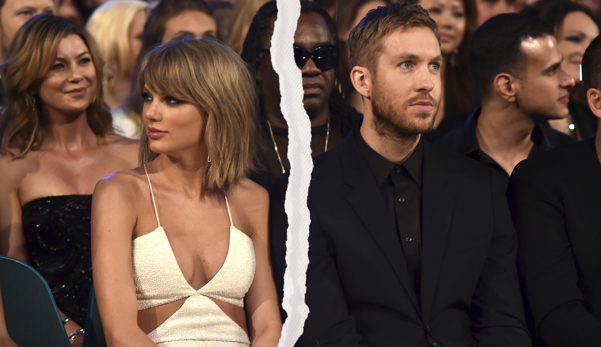 LAS VEGAS, NV - MAY 17: Musician Taylor Swift and musician Calvin Harris attend the 2015 Billboard Music Awards at MGM Grand Garden Arena on May 17, 2015 in Las Vegas, Nevada. (Photo by Kevin Winter/BMA2015/Getty Images for dcp)
