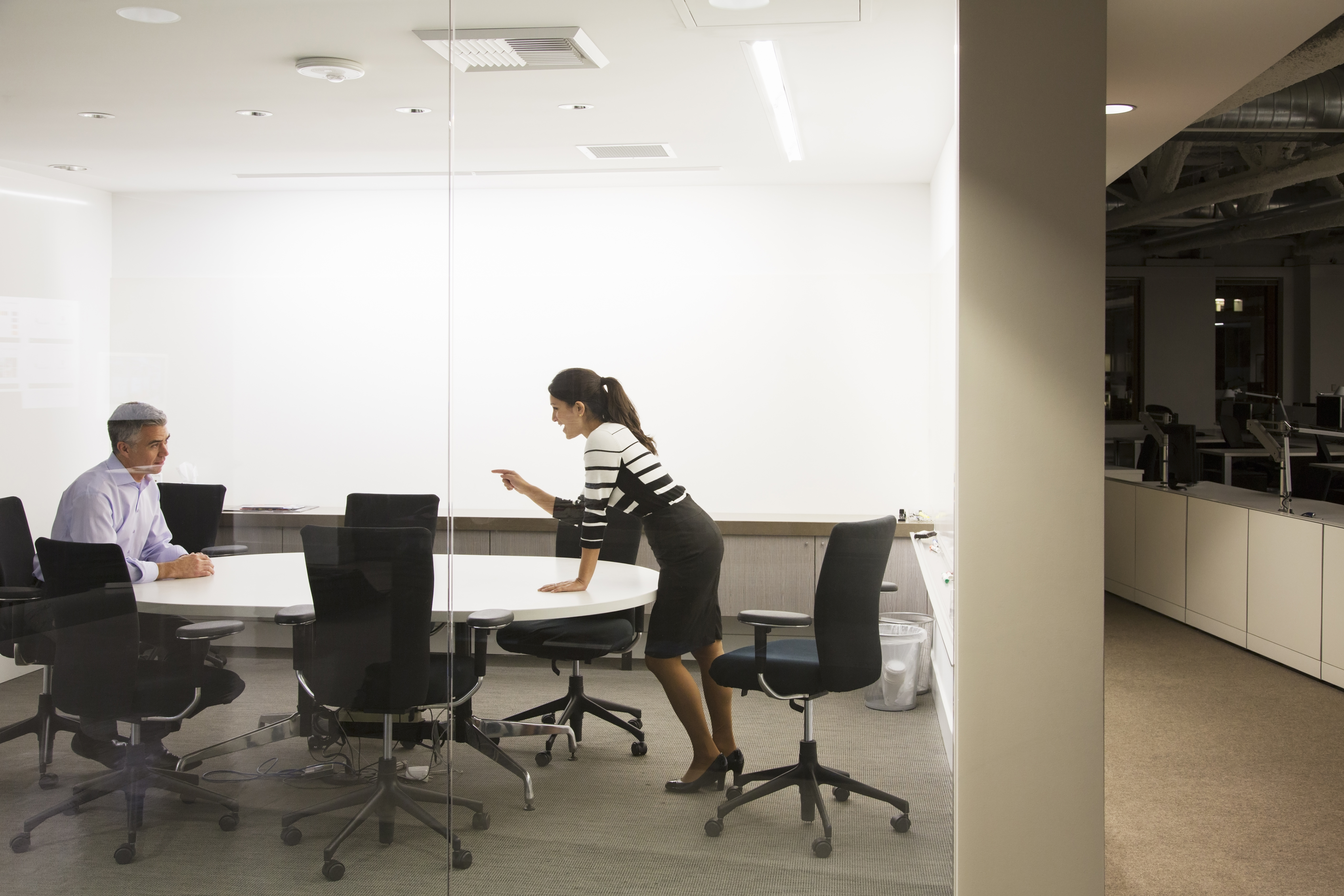 Business people having meeting in office