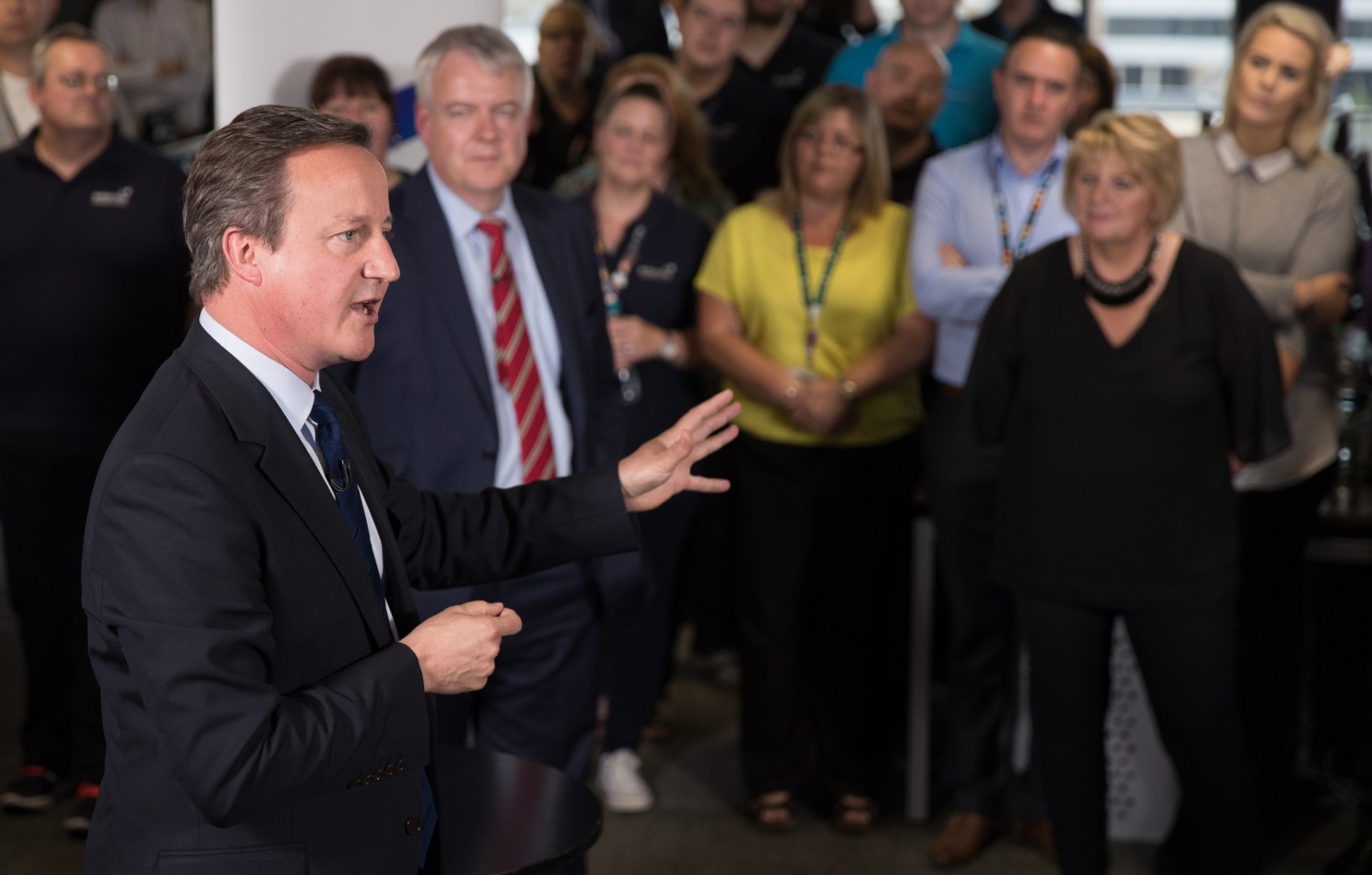 David Cameron Holds A Q&A Session Ahead Of The EU Referendum