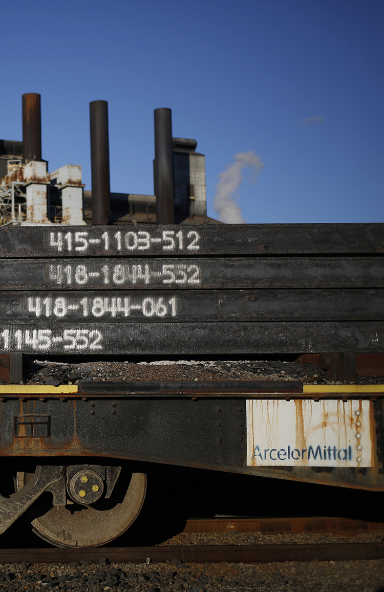 Views Of The ArcelorMittal Steel Mill As More Steel Pain Coming To The U.S.