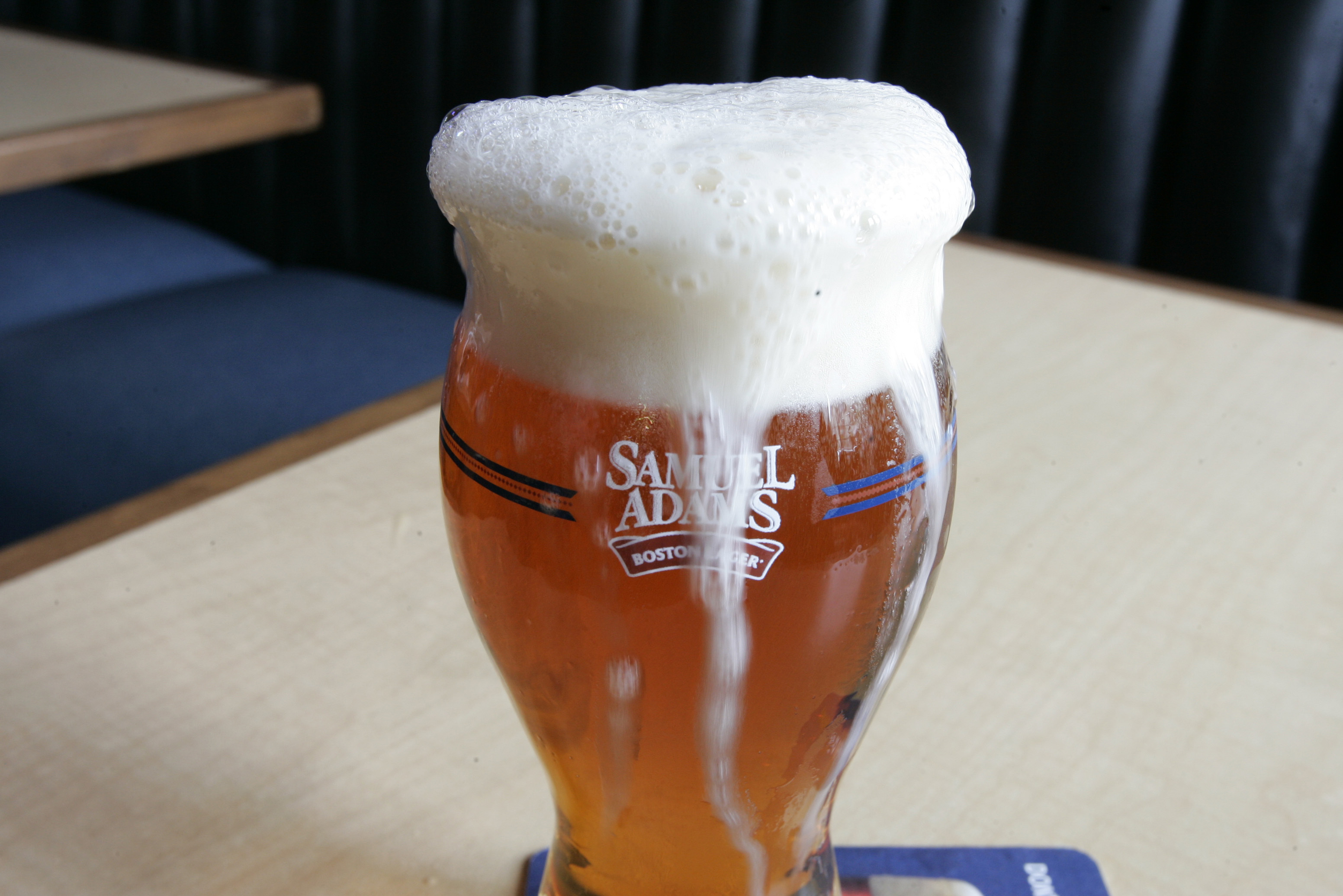 Samuel Adams Beer Glass