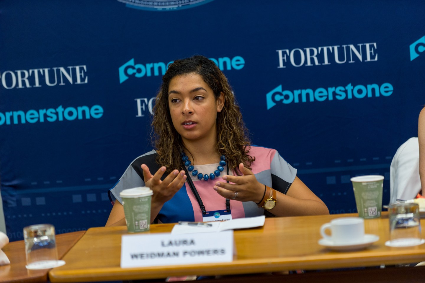 Code2040 CEO Laura Weidman Powers at Fortune Brainstorm Tech 2016