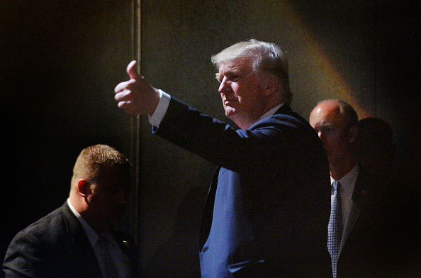 Donald Trump Campaigns In Raleigh, North Carolina