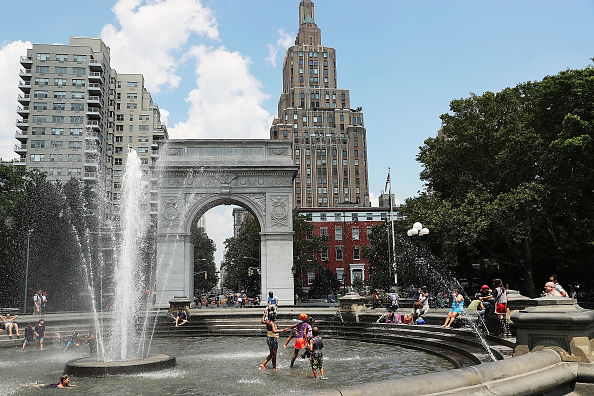 New York City Under Heat Alert Issued By National Weather Service