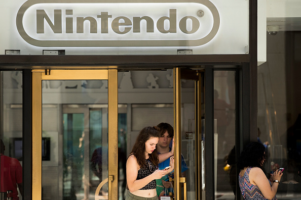 Popularity Of Nintendo's New Augmented Reality Game Pokemon Go Drives Company Stock Up
