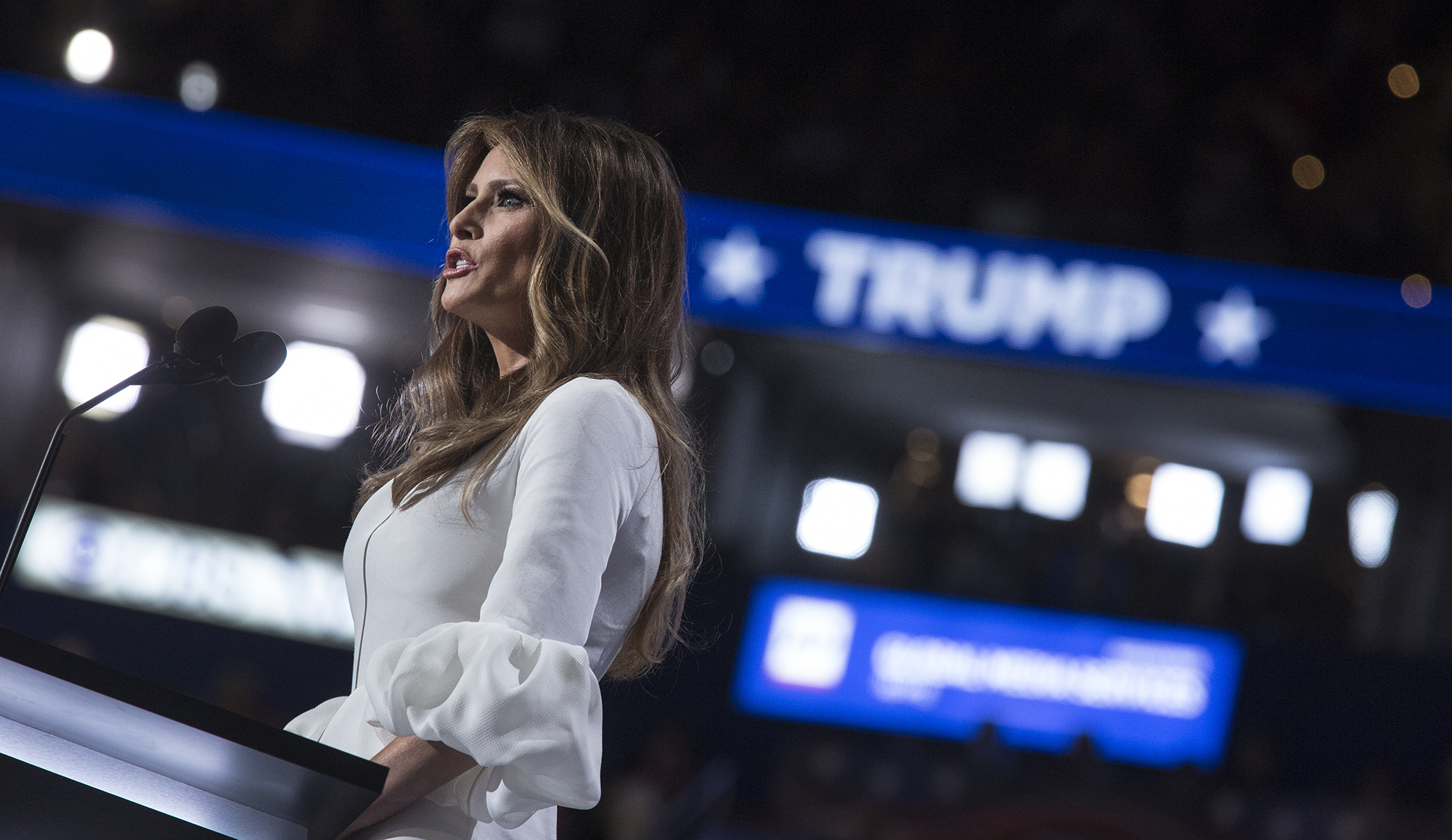 Melania Trump Speaks At Republican Convention