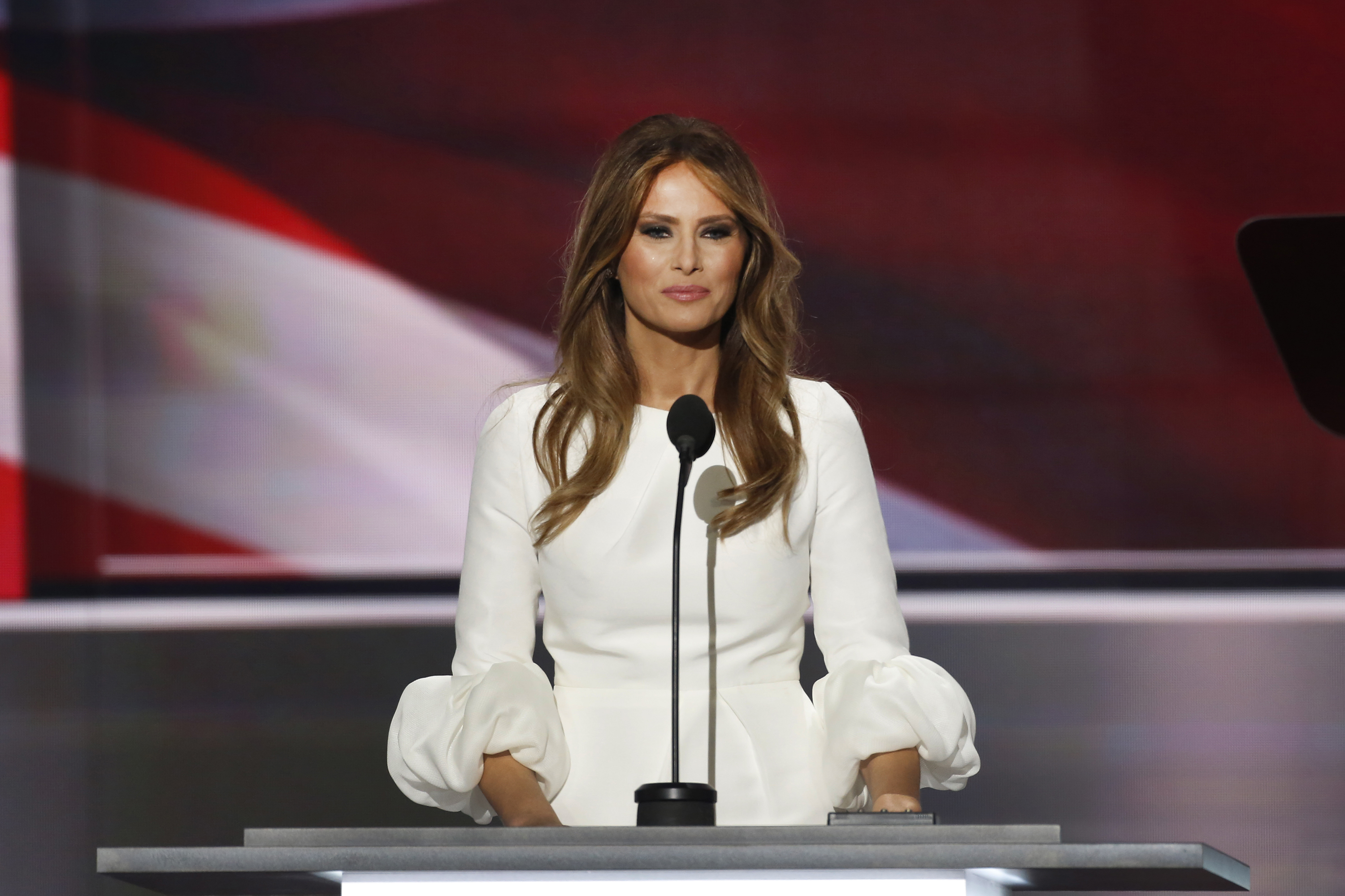 Melania Trump Speaks At Republican Convention