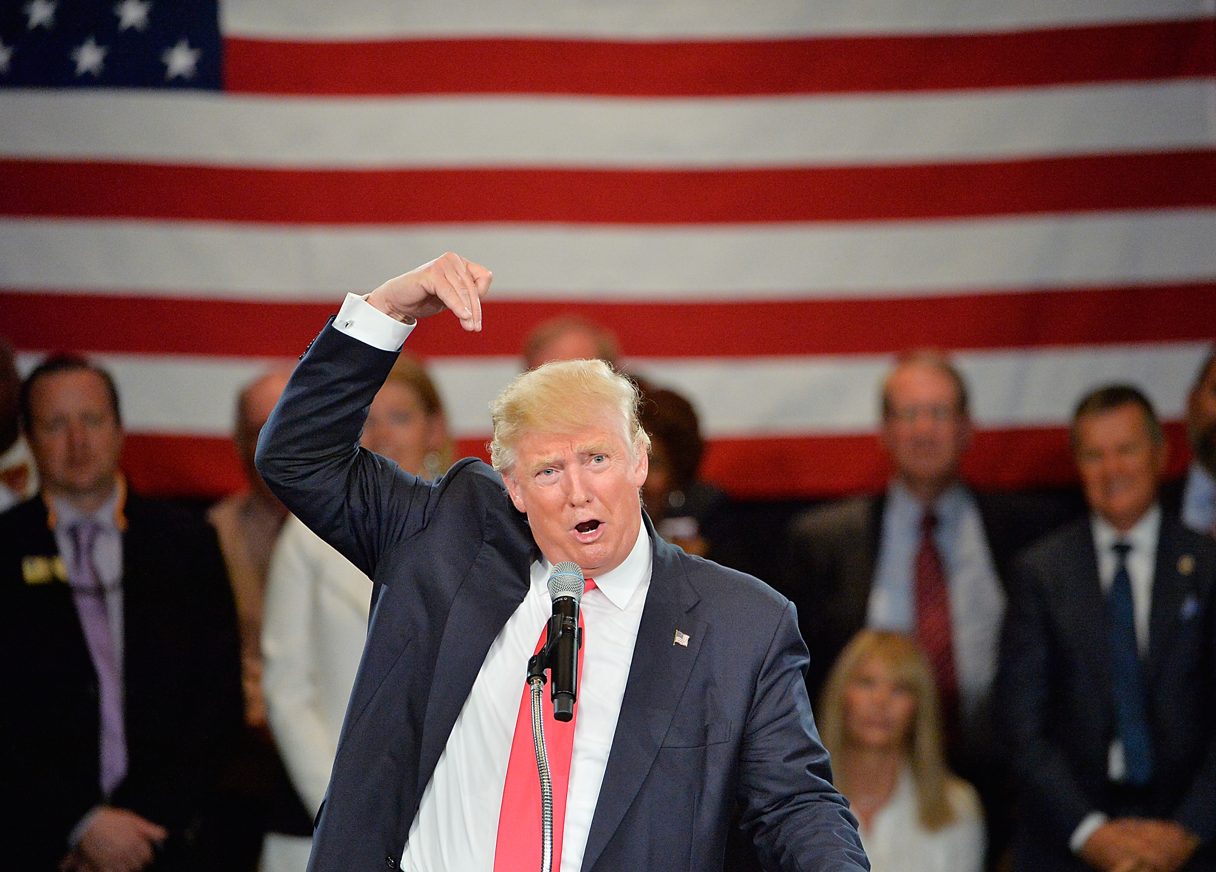 Donald Trump Begins Post-Convention Campaign Swing in Roanoke, VA