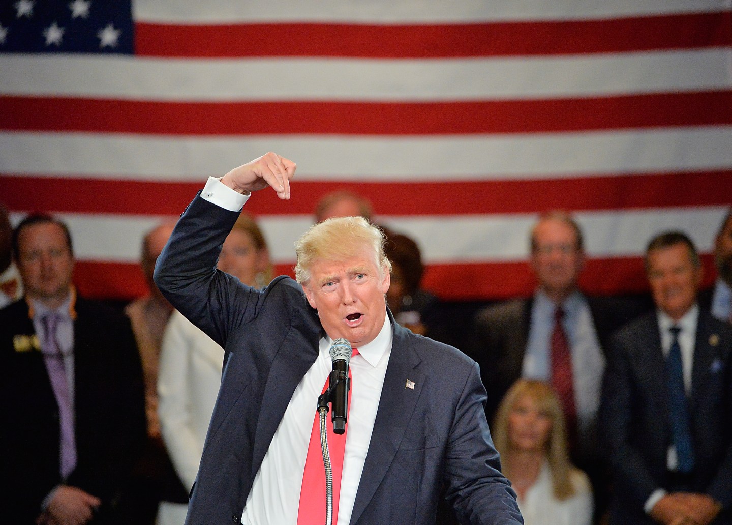 Donald Trump Begins Post-Convention Campaign Swing in Roanoke, VA