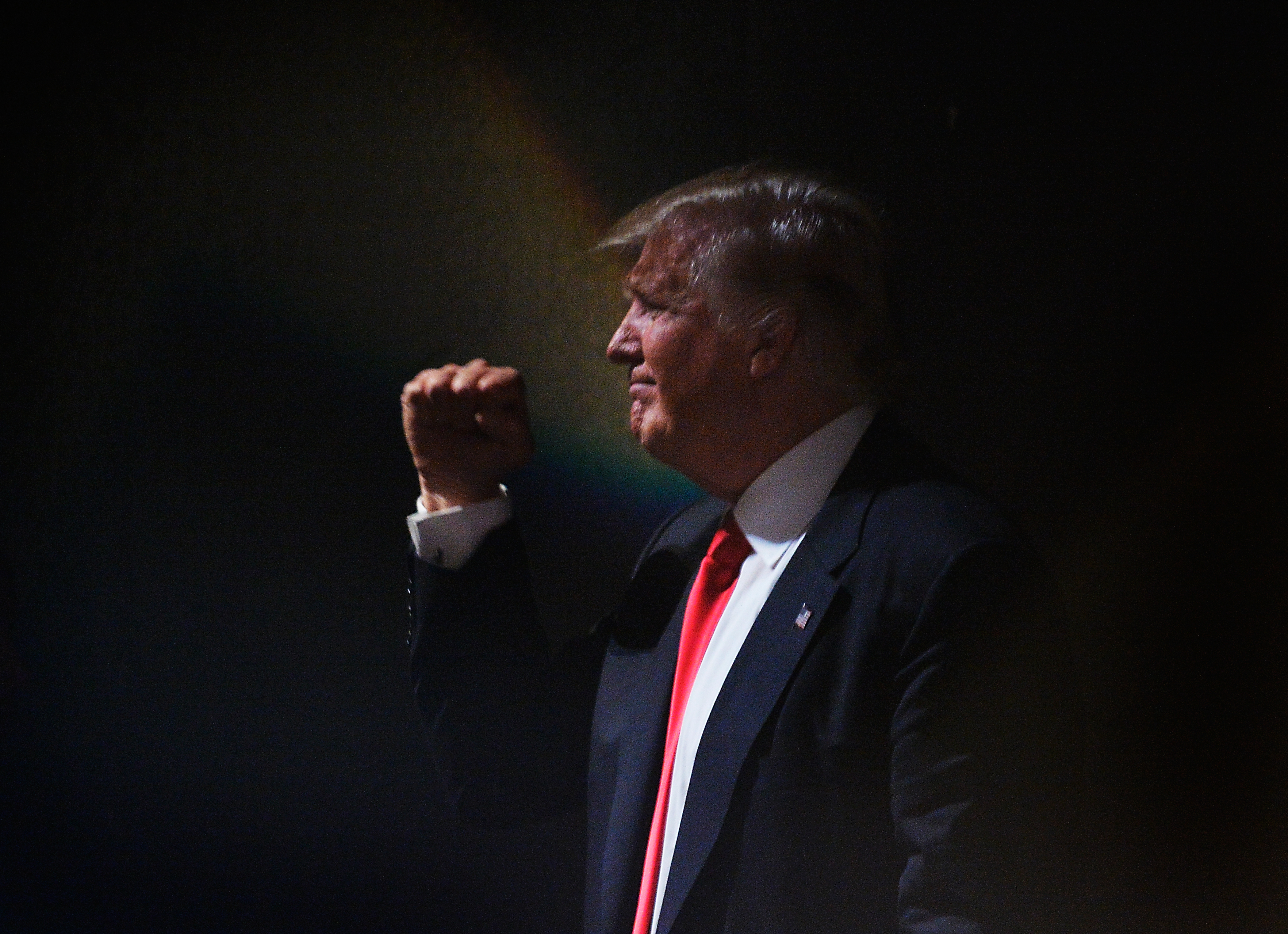 Donald Trump Campaigns In Raleigh, North Carolina