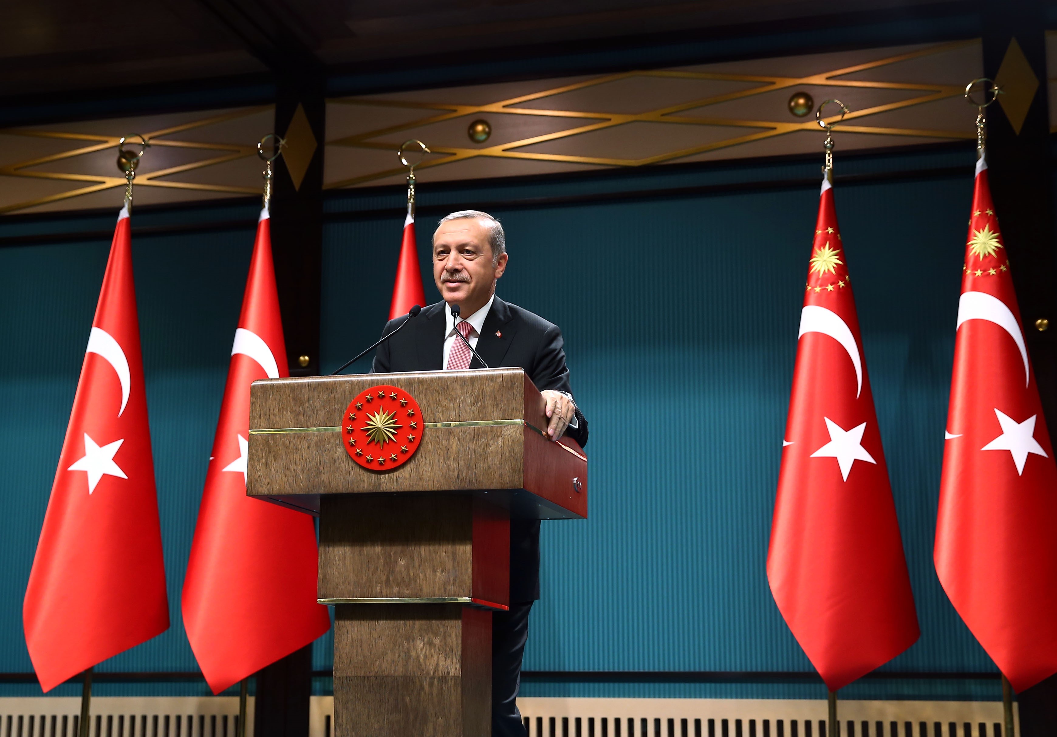 Erdogan declares 3-month state of emergency to 'eliminate coup-plotter terrorist group'