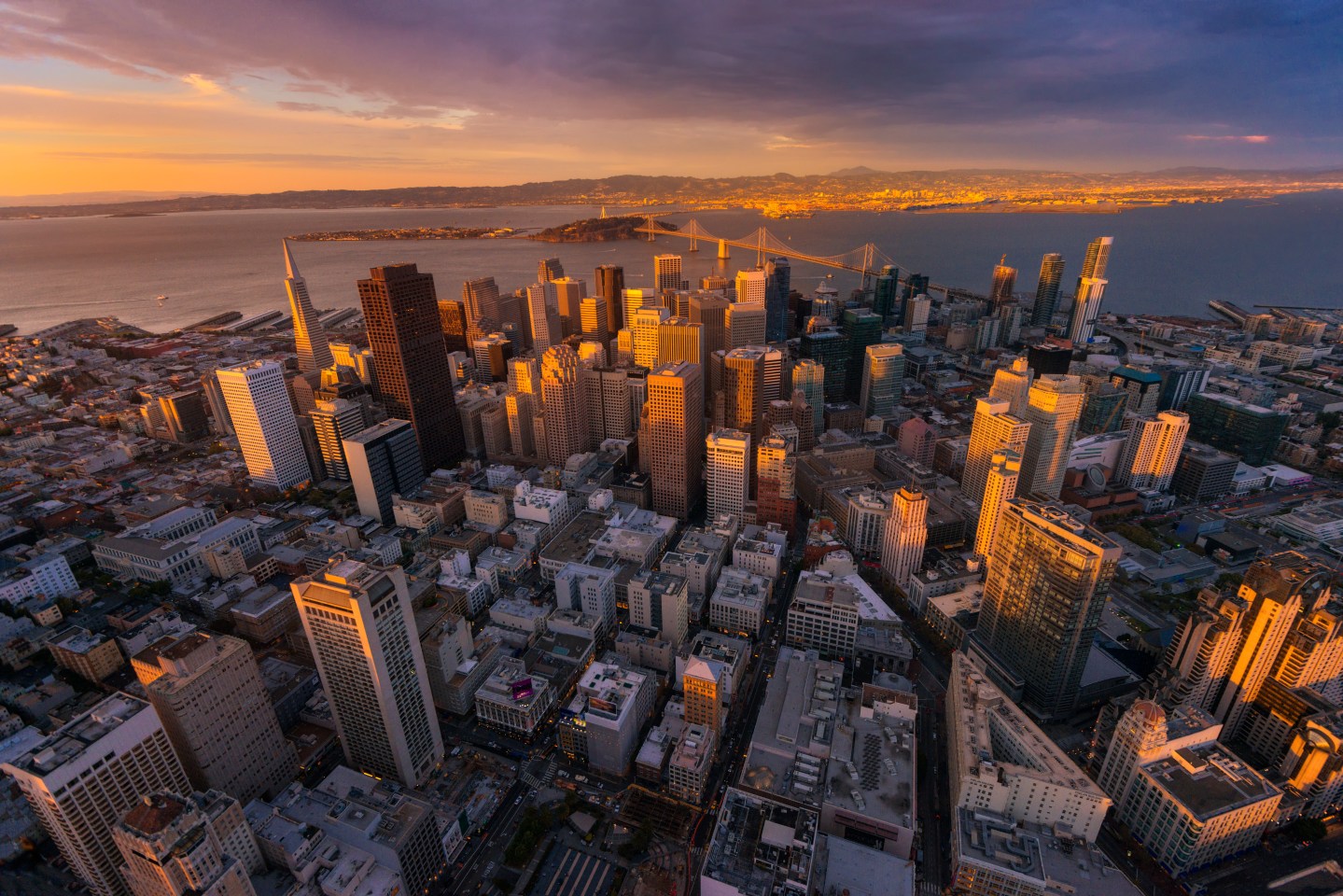 Aerial view San Francisco