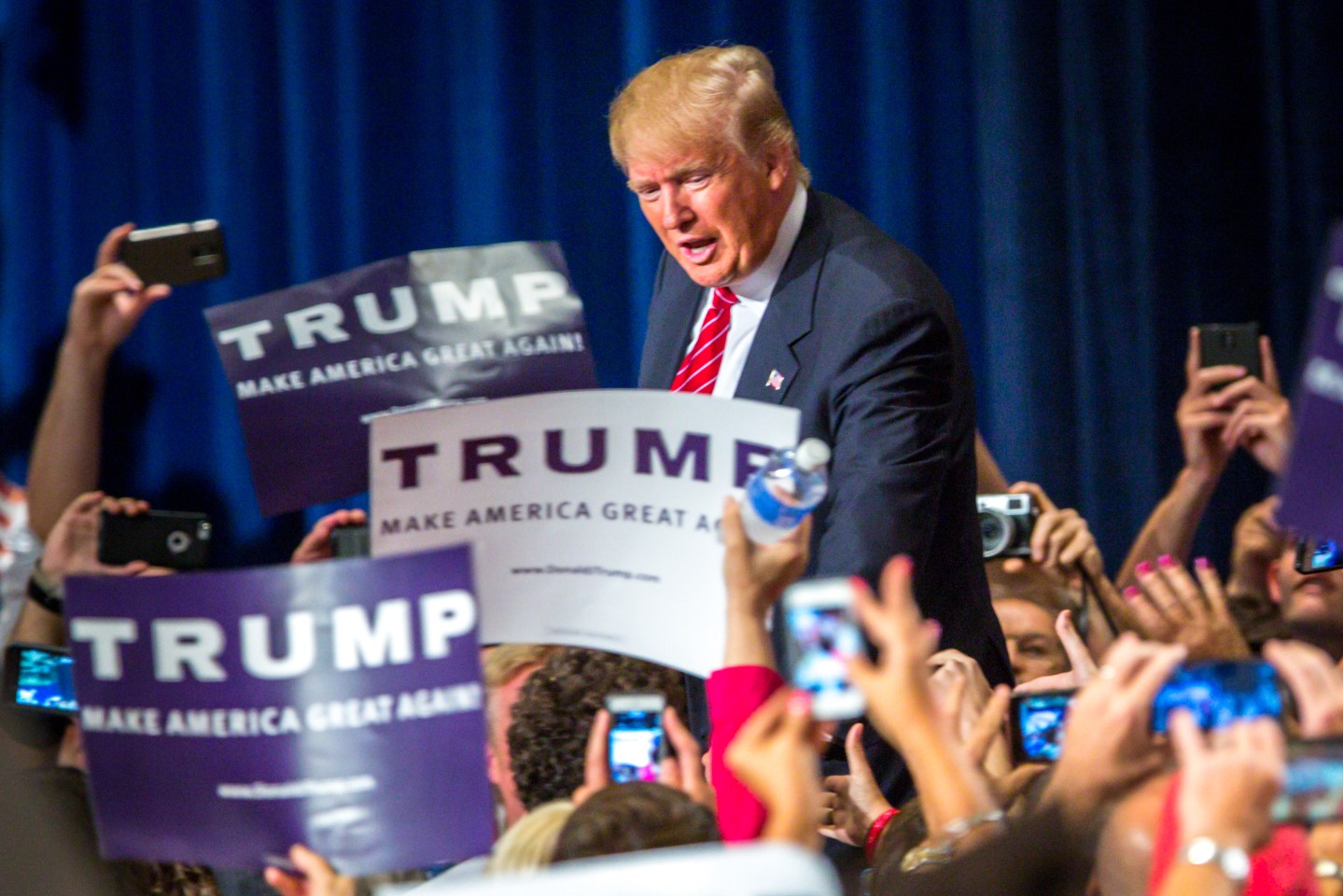 Donald Trump Gives Address On Immigration In Phoenix