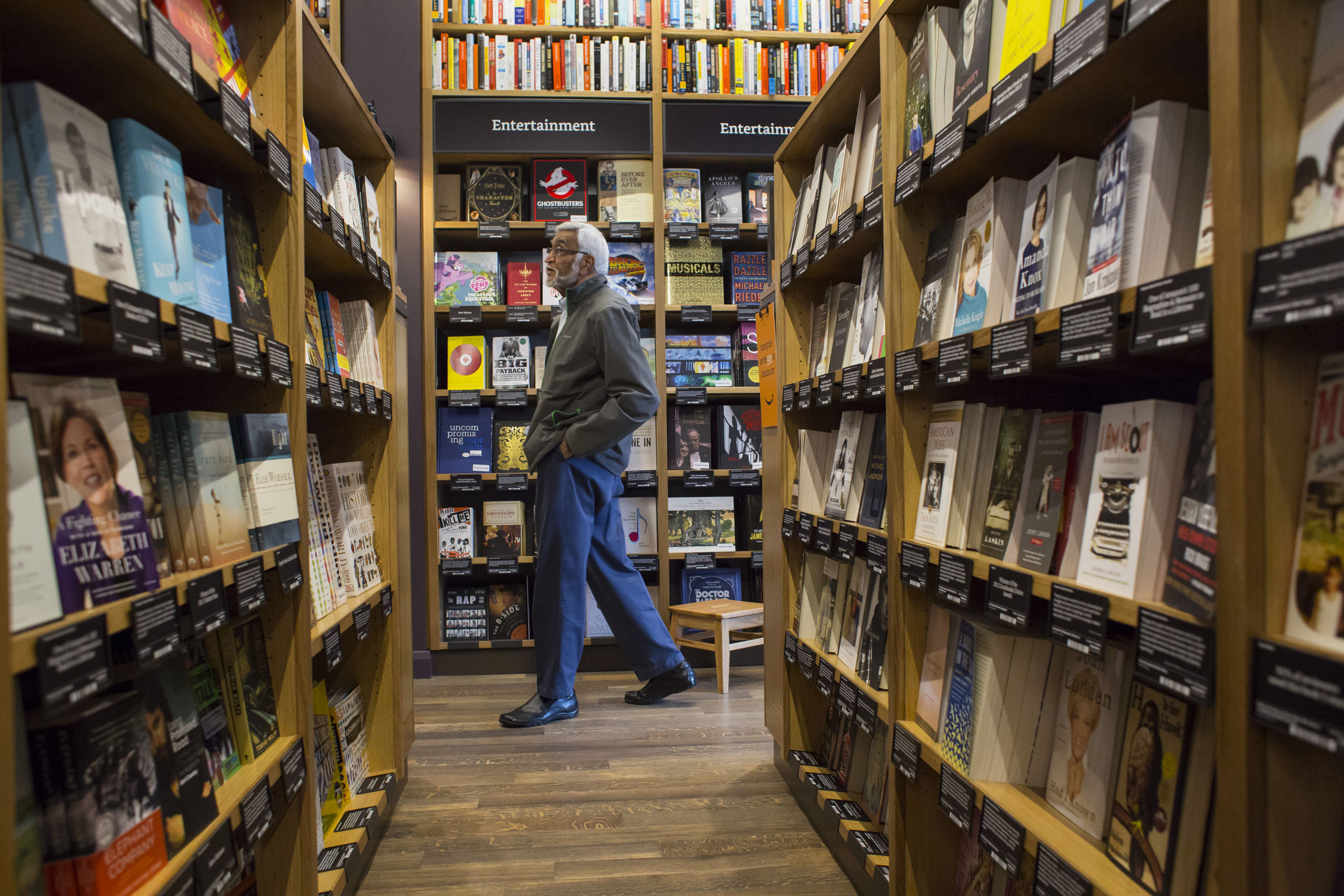 Inside The First Amazon.com Inc. Brick And Mortar Bookstore