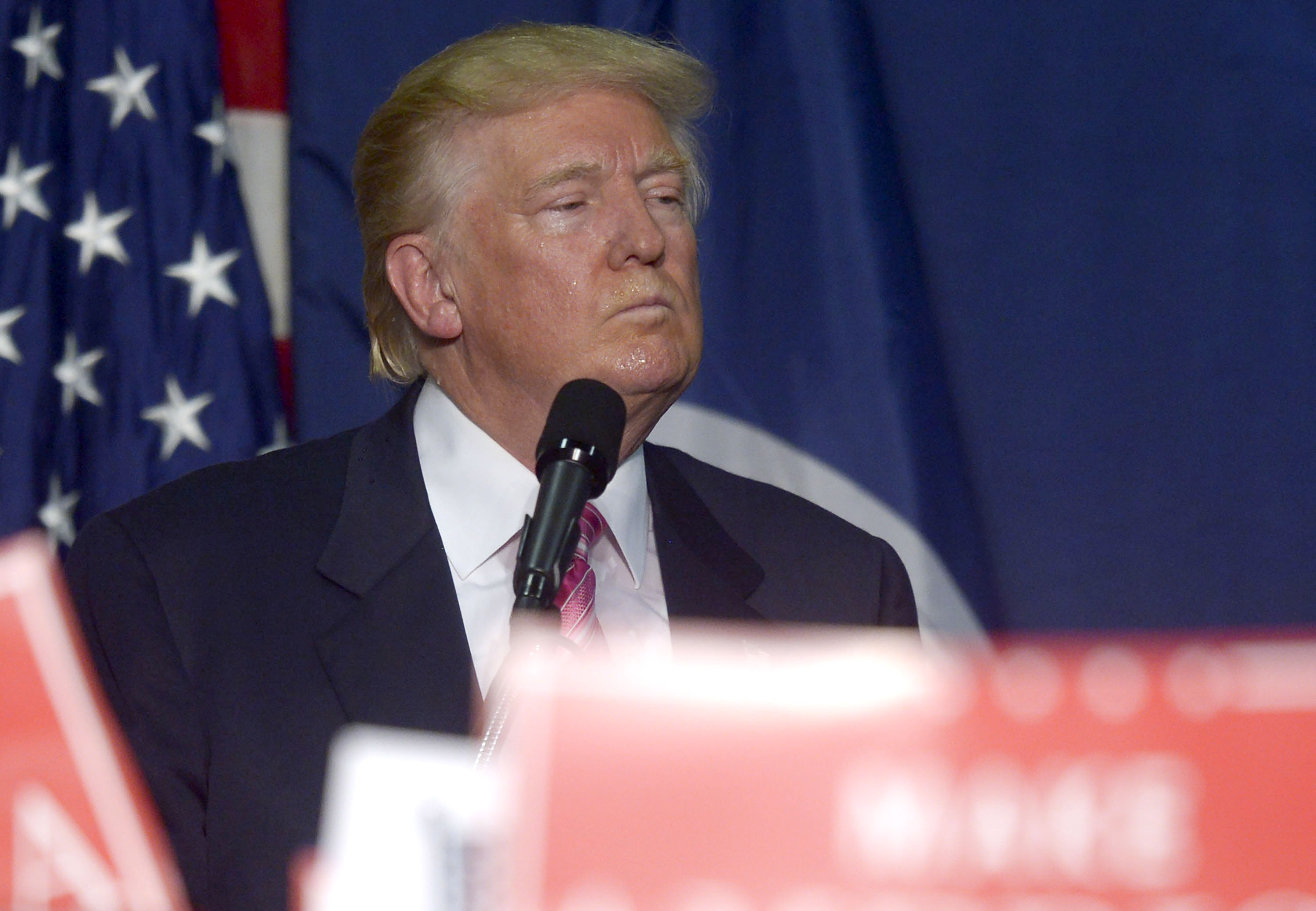 GOP Nominee Donald Trump Holds Rally In Fredericksburg, Virginia