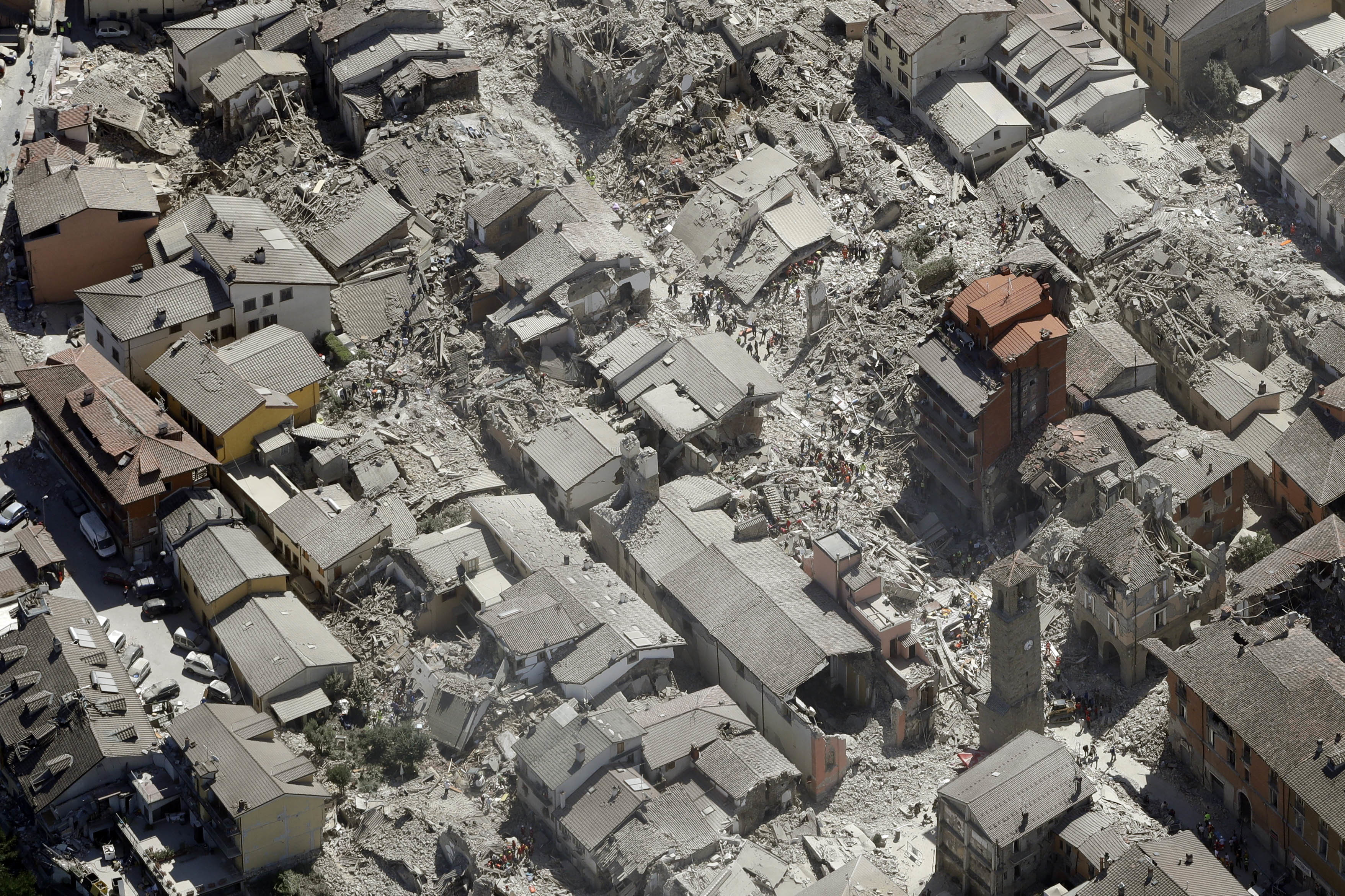 APTOPIX Italy Quake