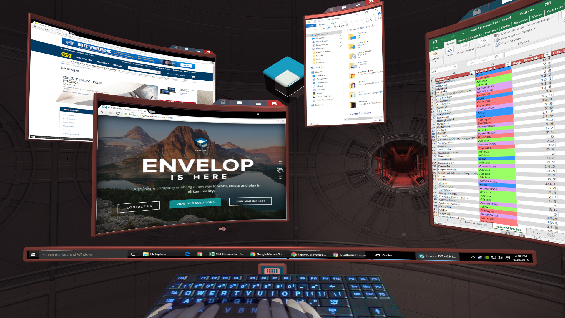 Envelop for Windows screenshot