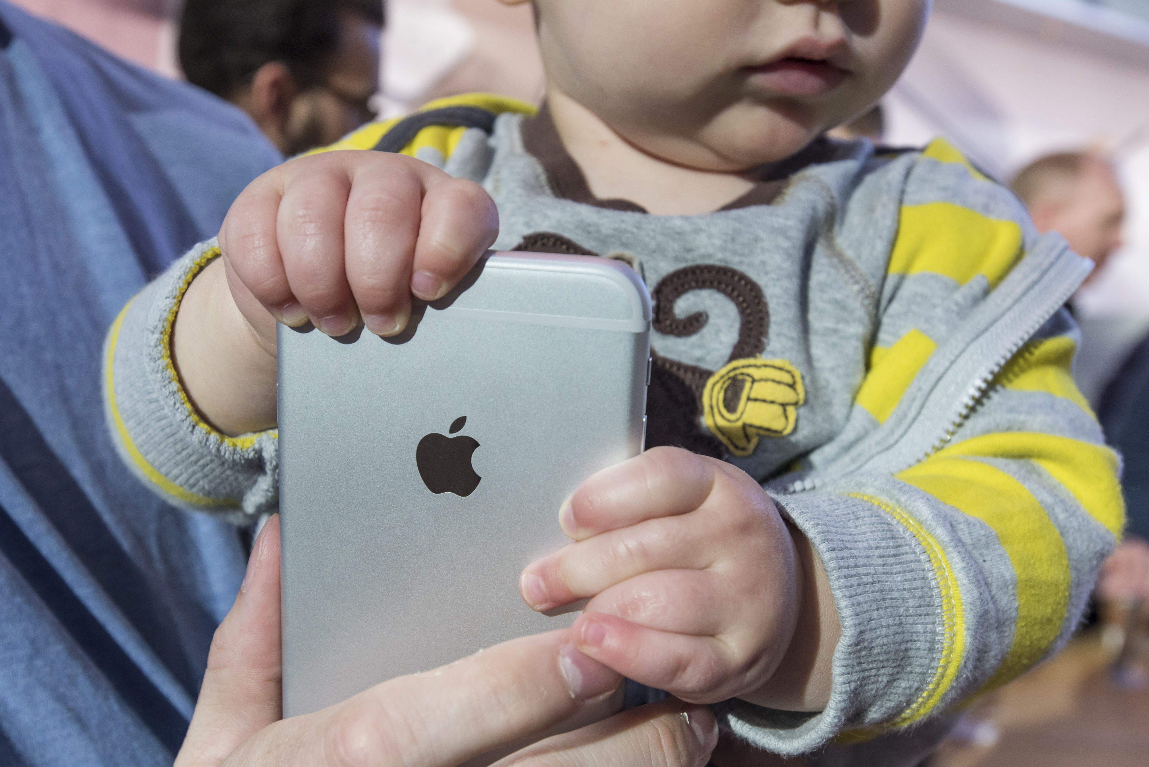 Inside An Apple Inc. Store As The New iPhones Are Released