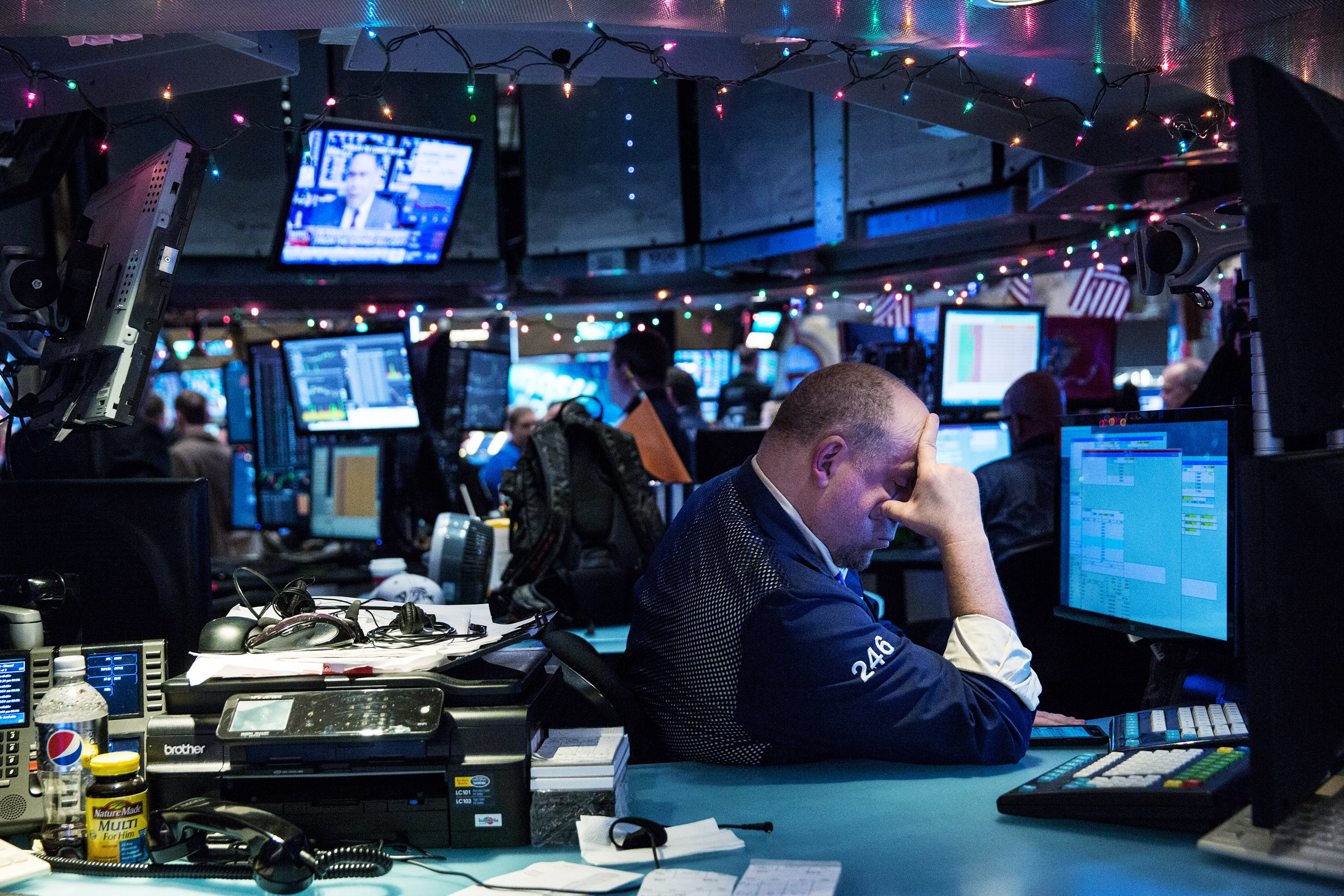 Markets Dive At Open Of First Trading Day Of 2016