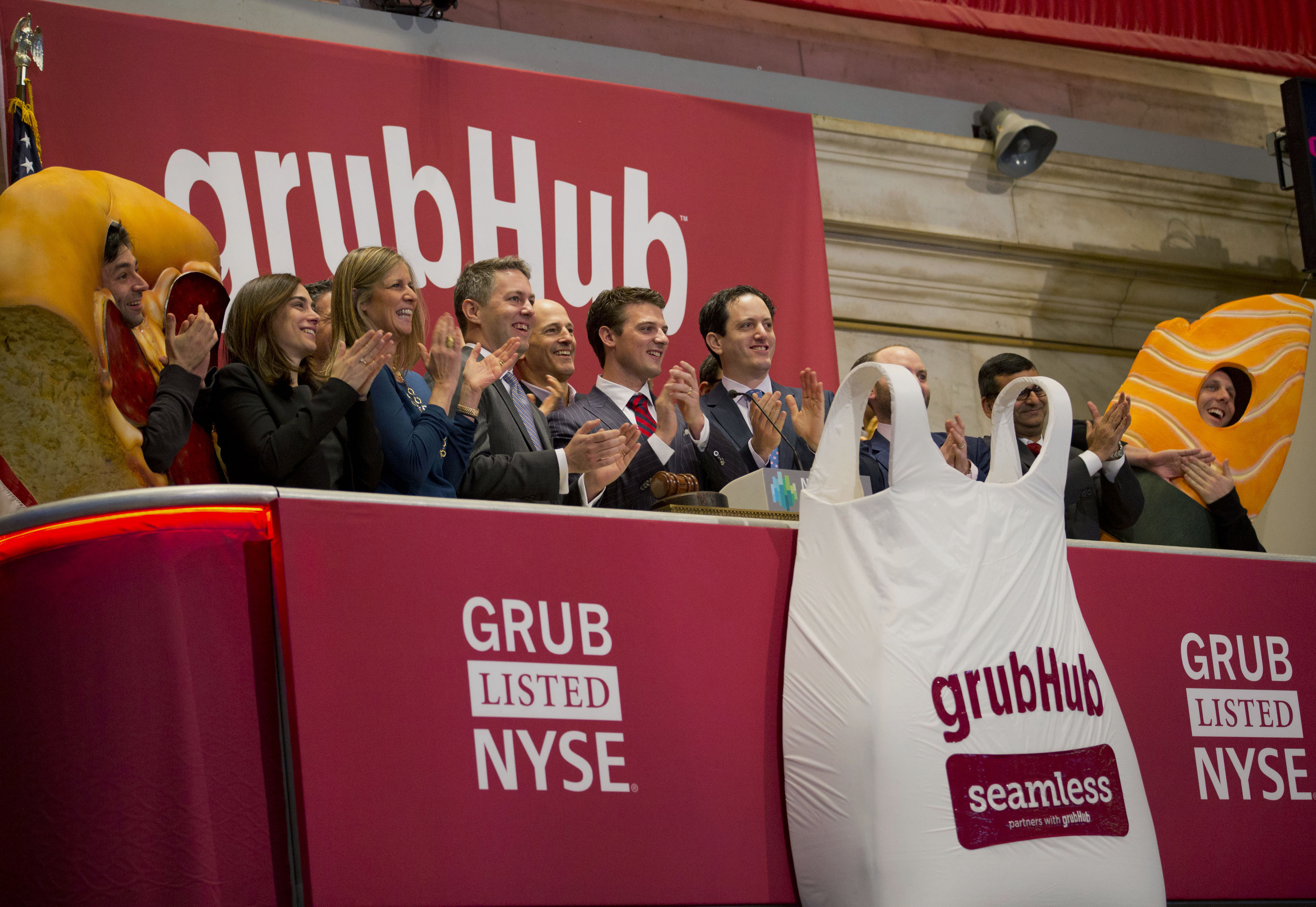 GrubHub Raises $192 Million Pricing IPO Above Marketed Range
