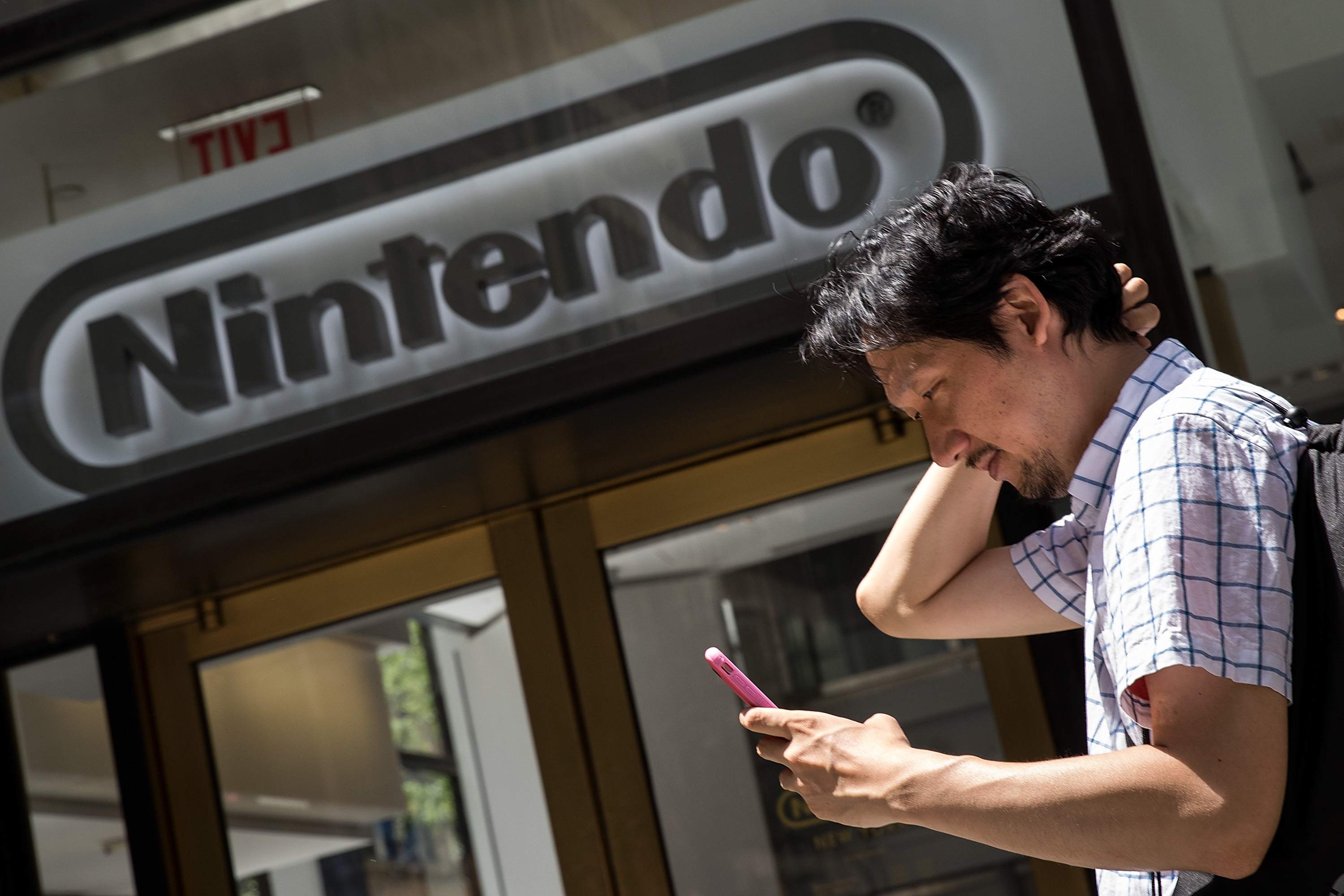 Popularity Of Nintendo's New Augmented Reality Game Pokemon Go Drives Company Stock Up