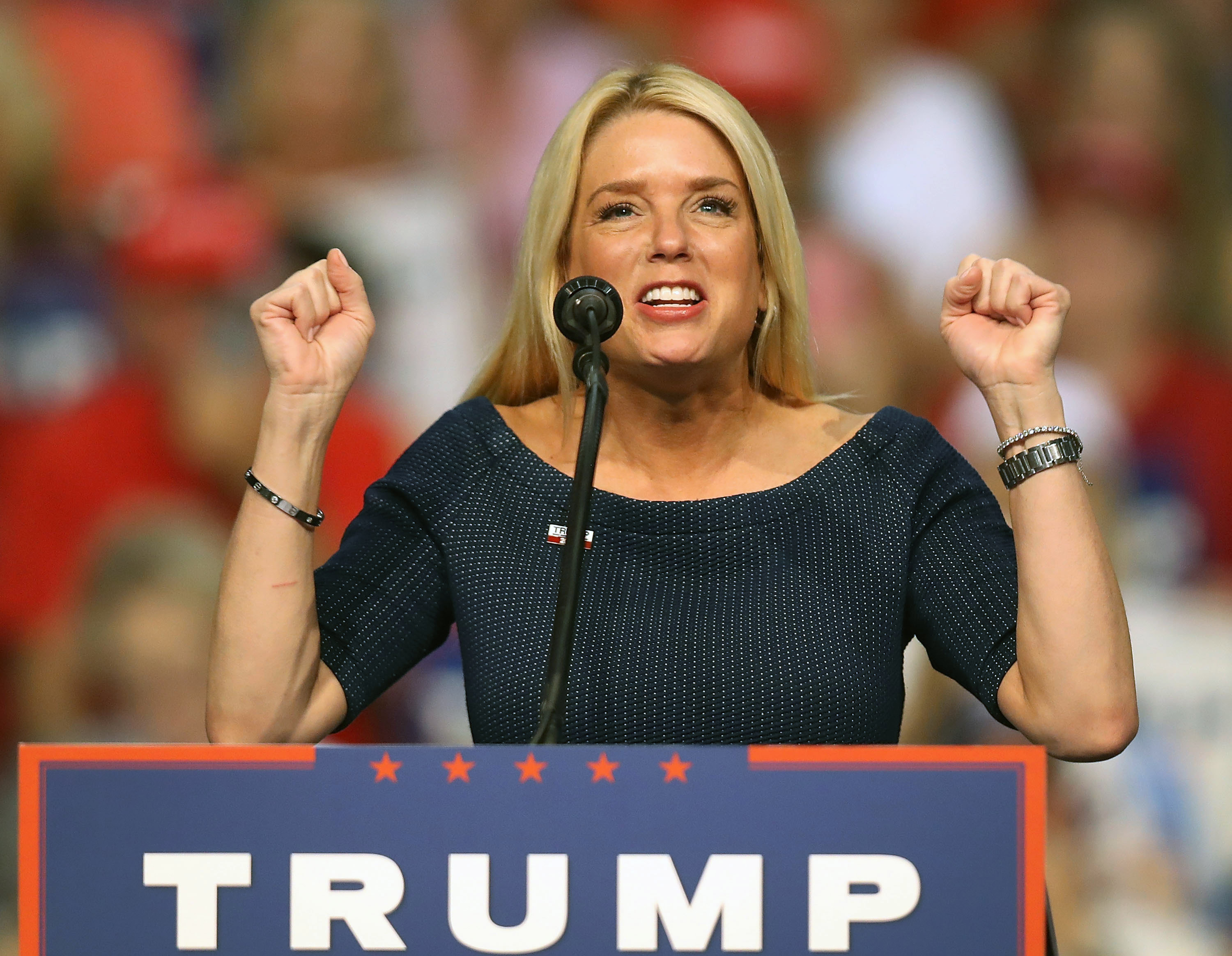 Republican Presidential Candidate Donald Trump Holds Rally In Daytona Beach, Florida