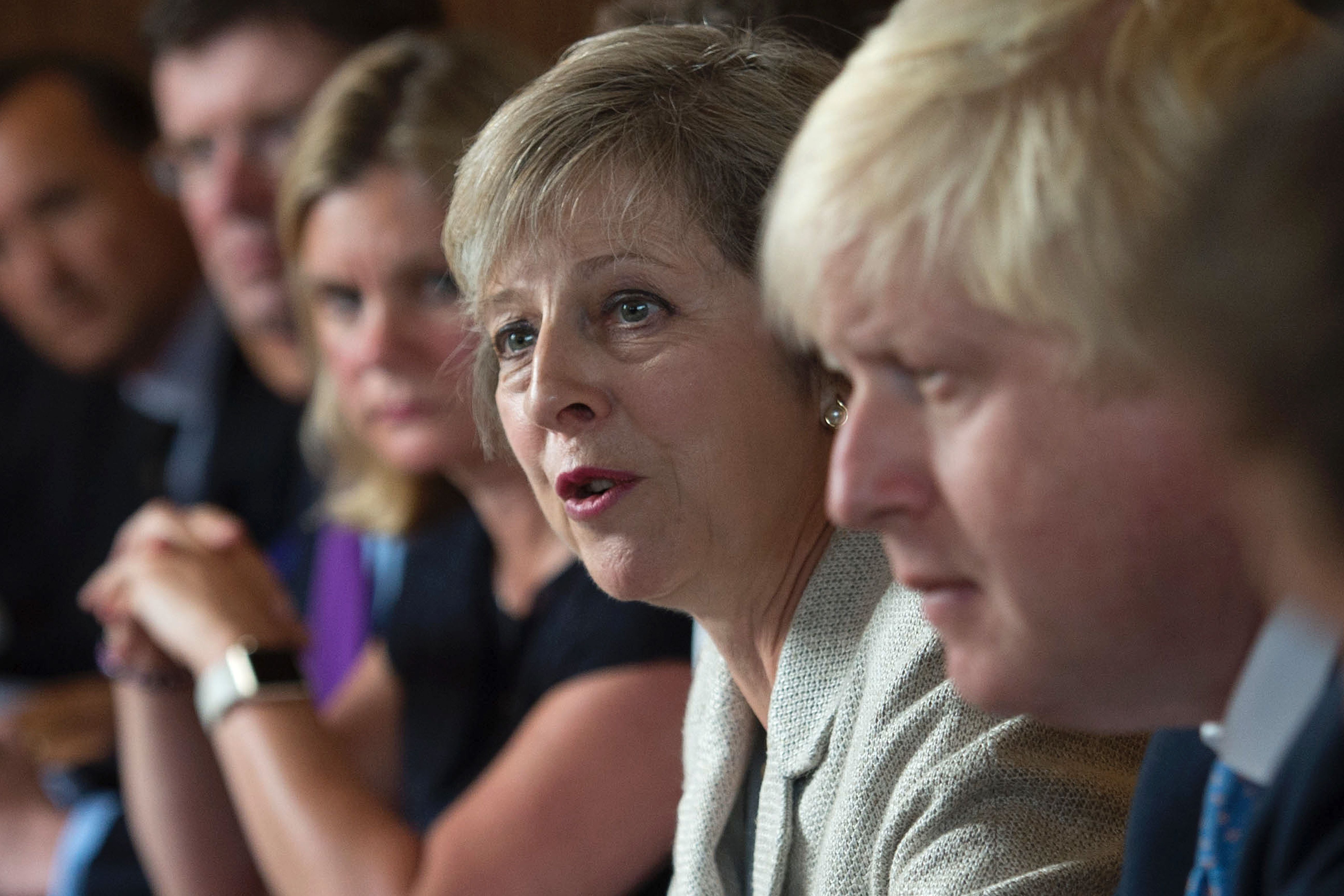 CORRECTION-BRITAIN-EU-POLITICS-GOVERNMENT-CABINET