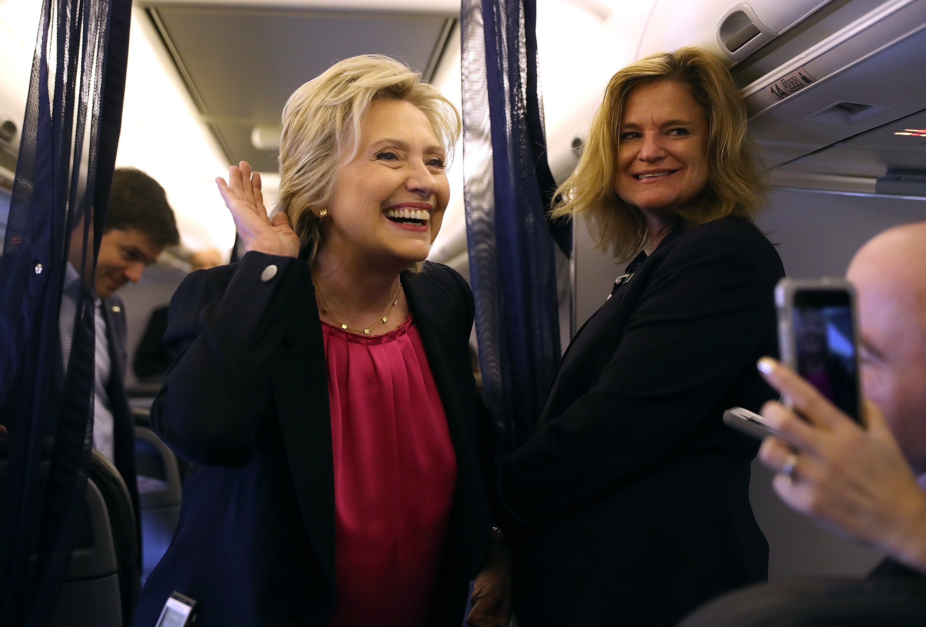 Hillary Clinton Campaigns In Tampa