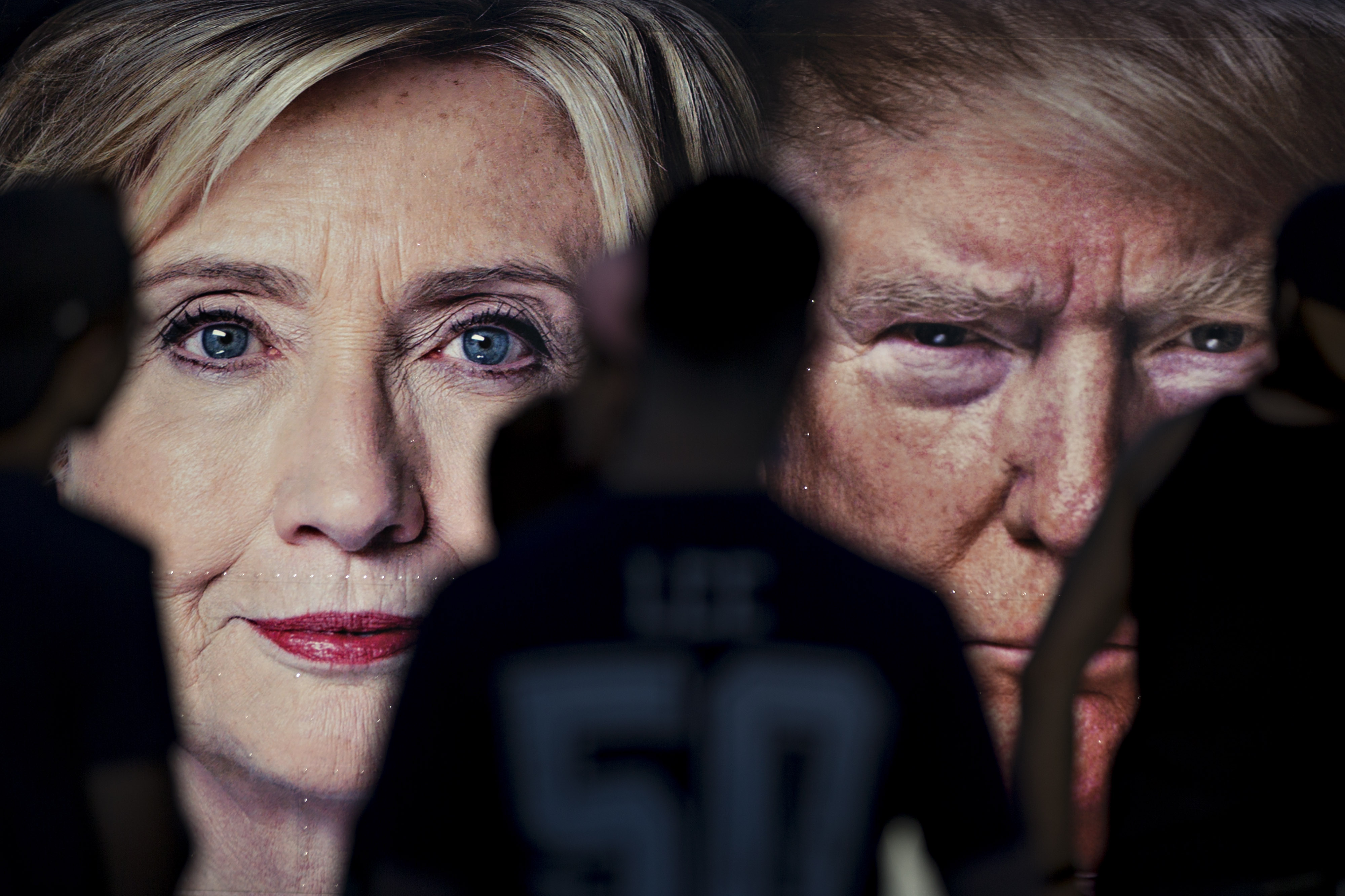 Views Ahead Of The First Presidential Debate At Hofstra University