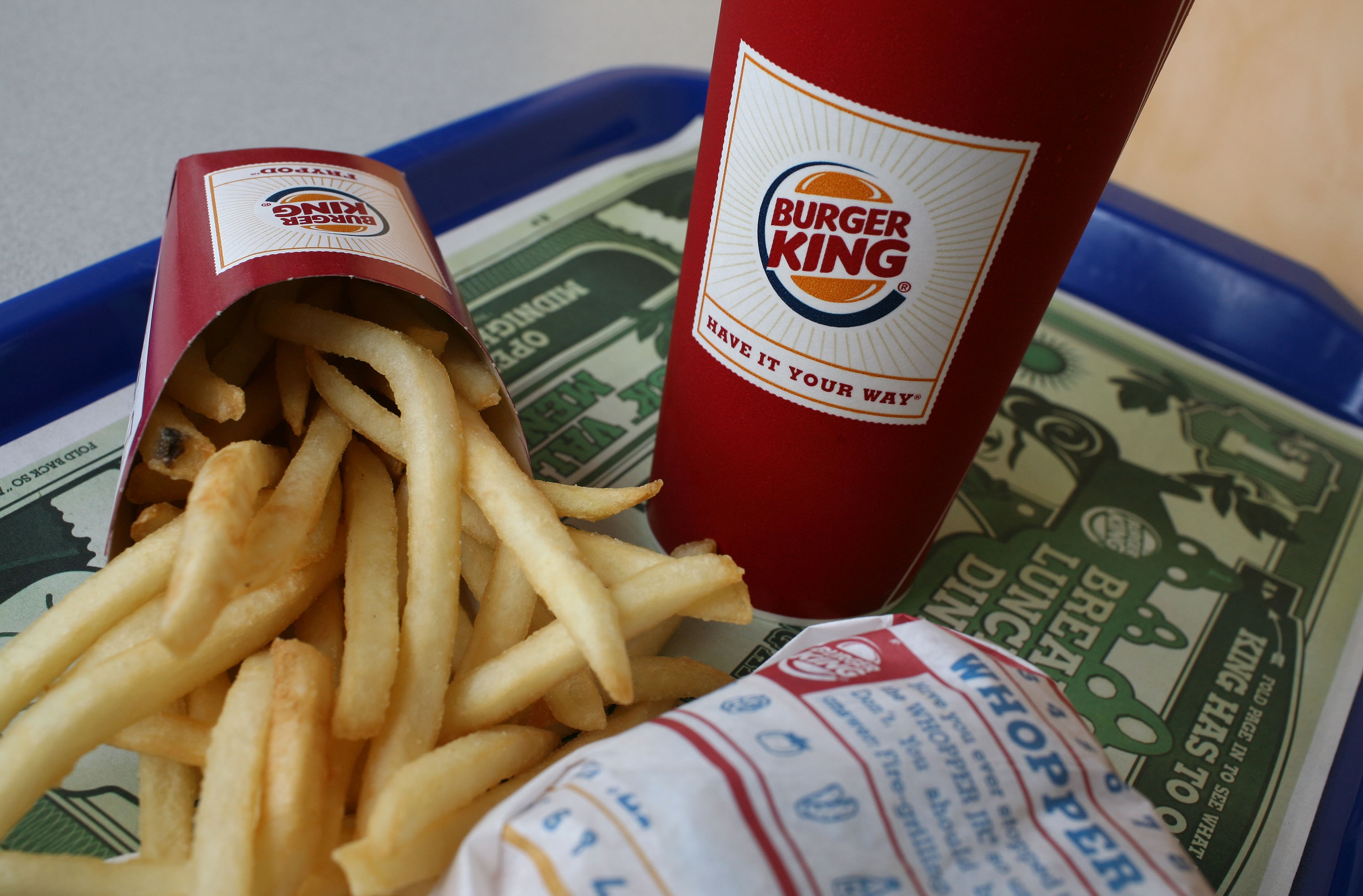 Burger King's testing a new cheeseburger topped with Doritos in Spain.