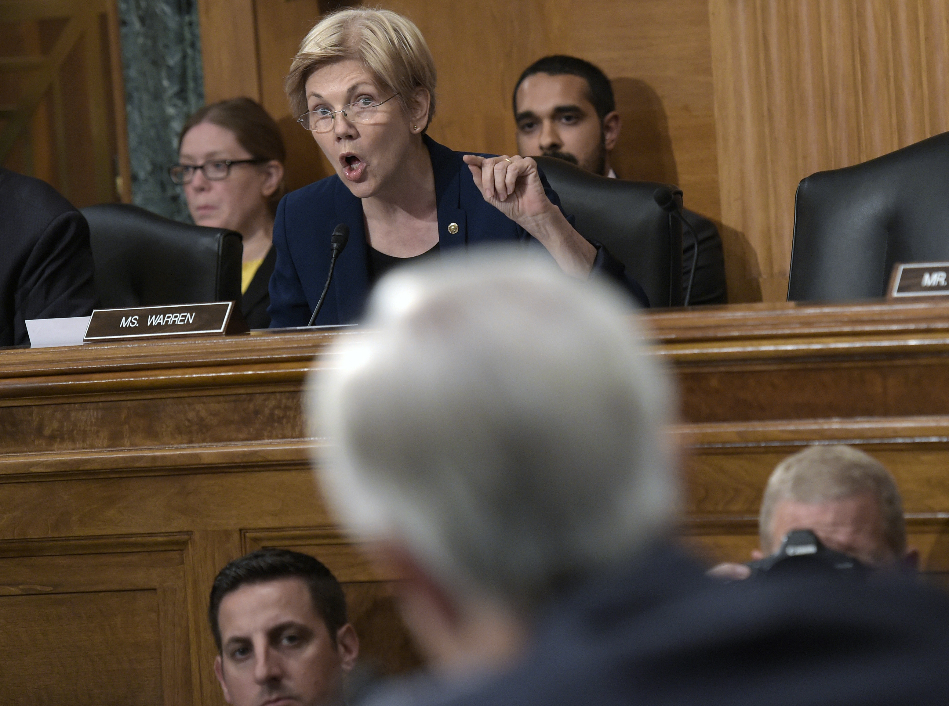 John Stumpf, Elizabeth Warren