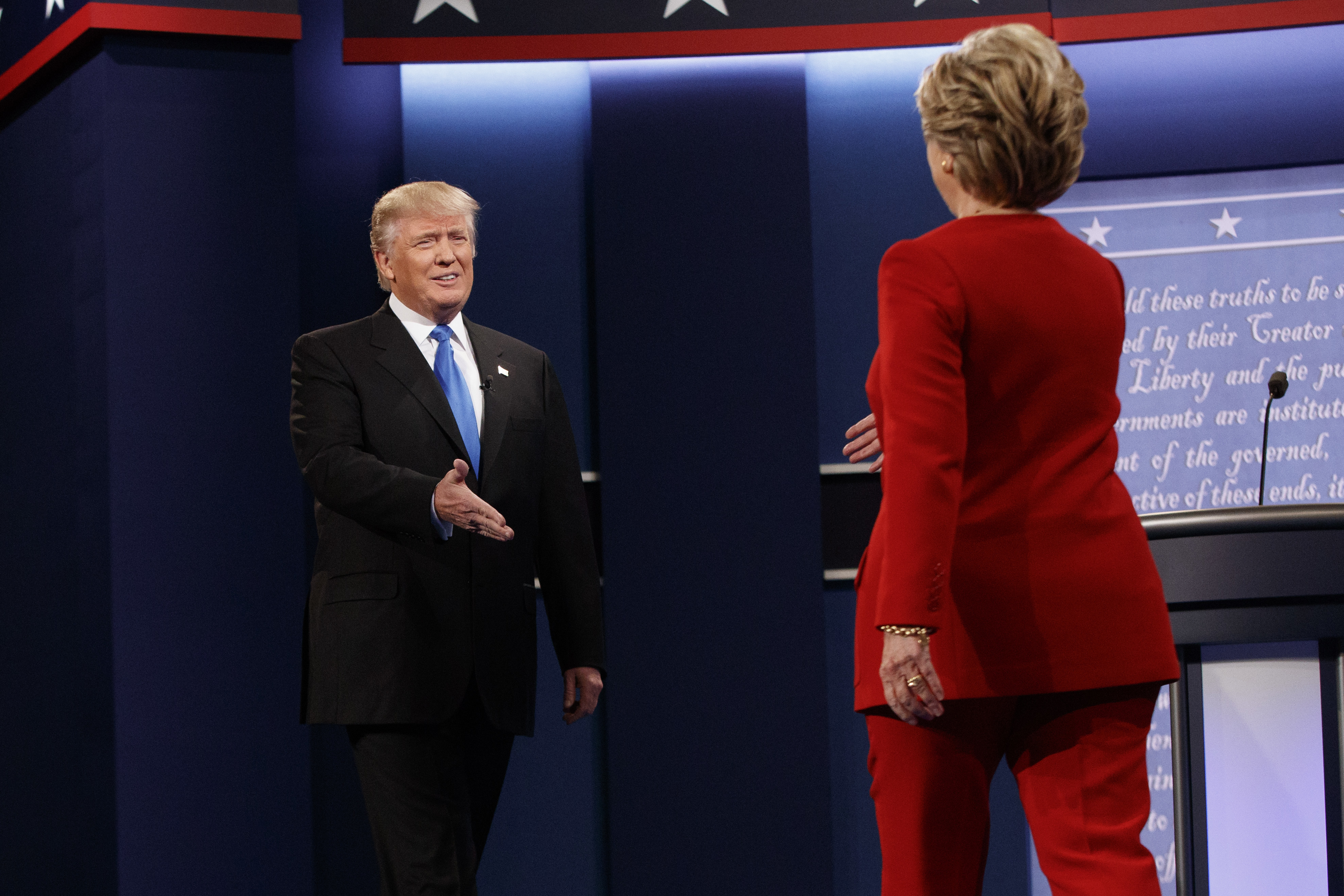 Donald Trump, Hillary Clinton
