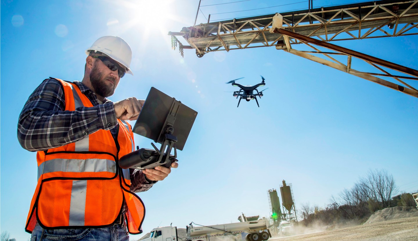 The Construction Industry Is in Love with Drones