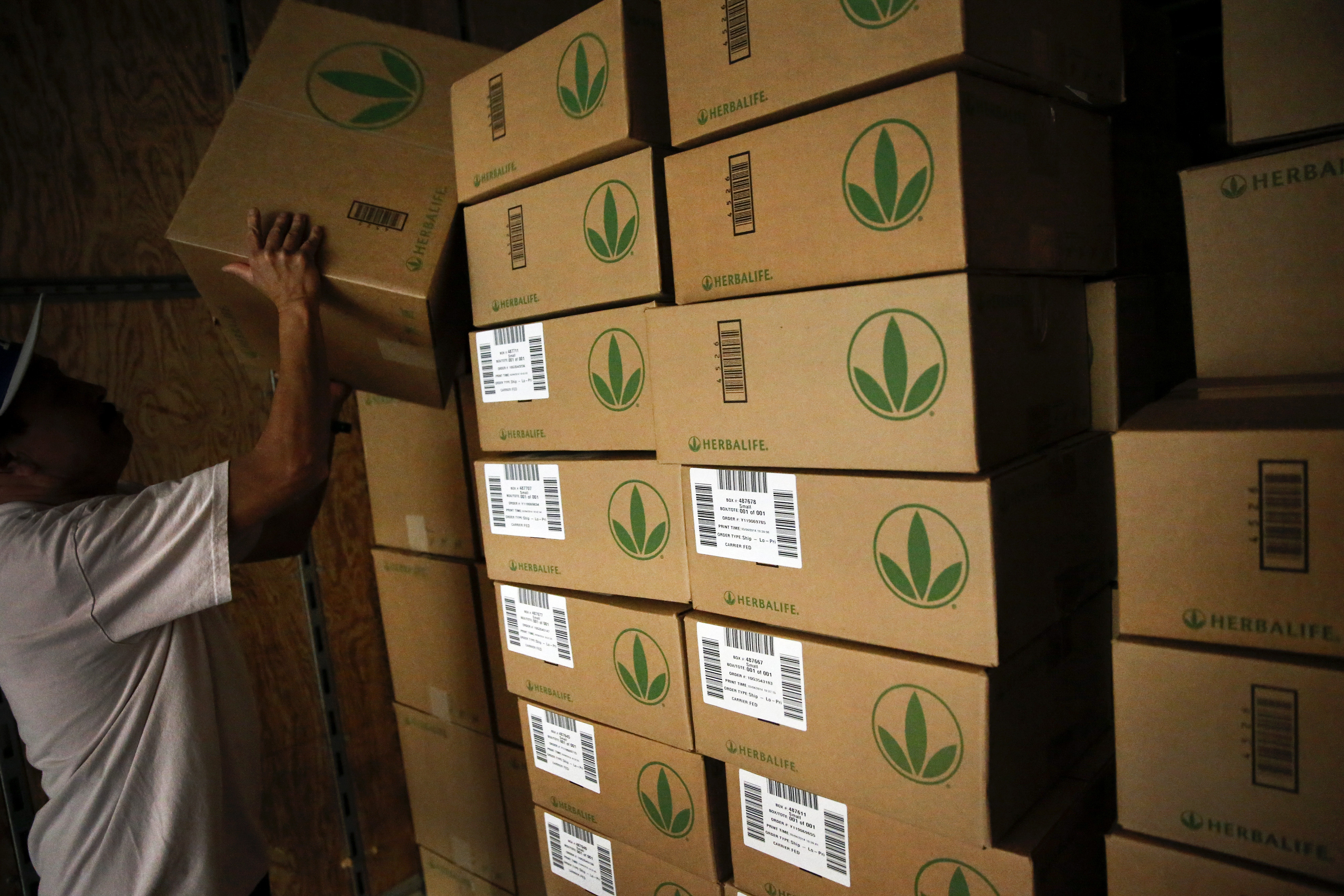 Operations Inside The Herbalife Distribution Center
