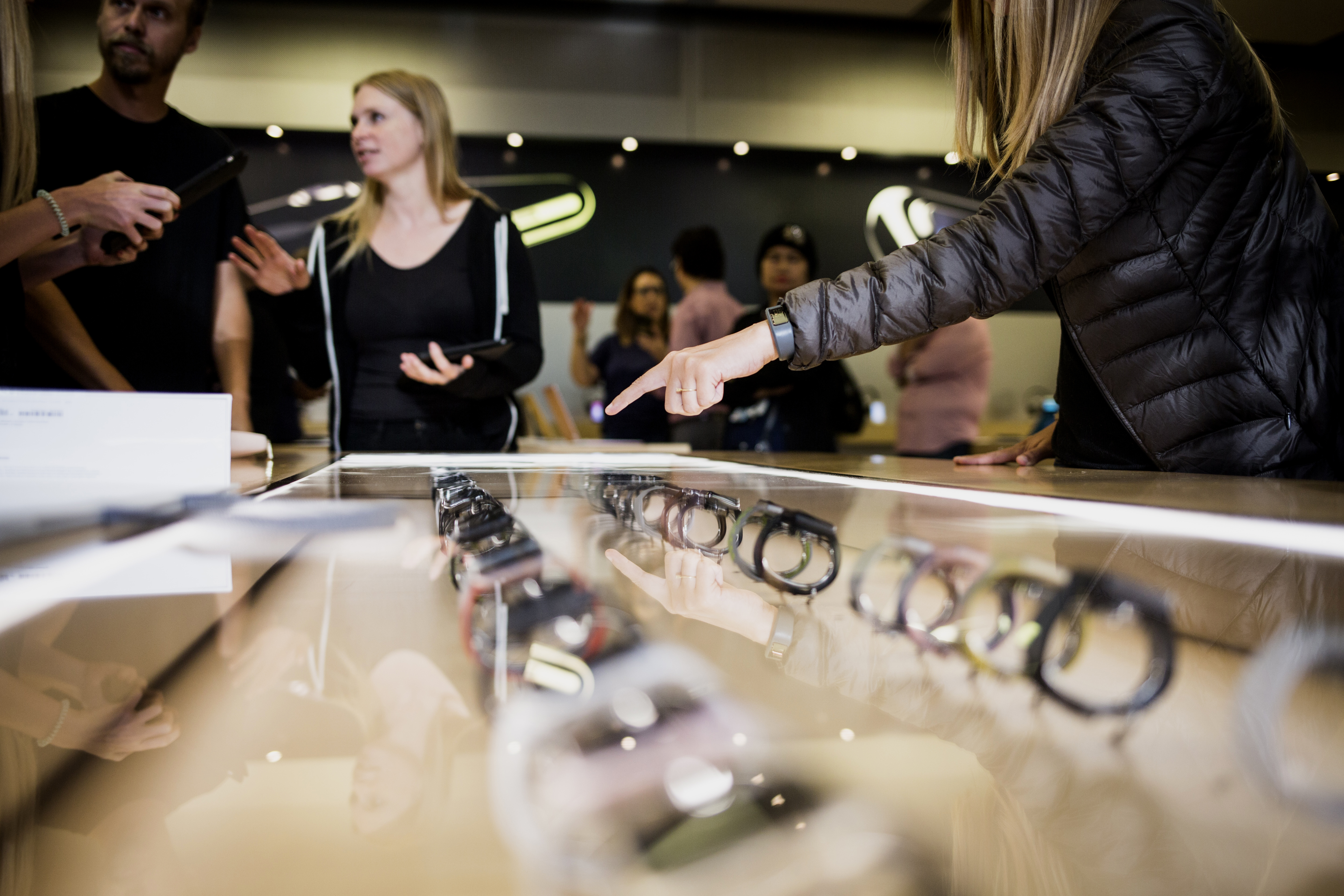 Inside An Apple Inc. Store As New Generation iPhone And Apple Watch Go On Sale
