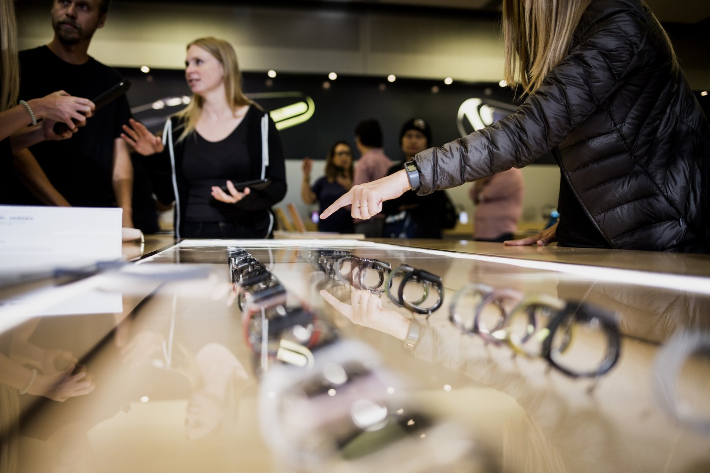 Inside An Apple Inc. Store As New Generation iPhone And Apple Watch Go On Sale