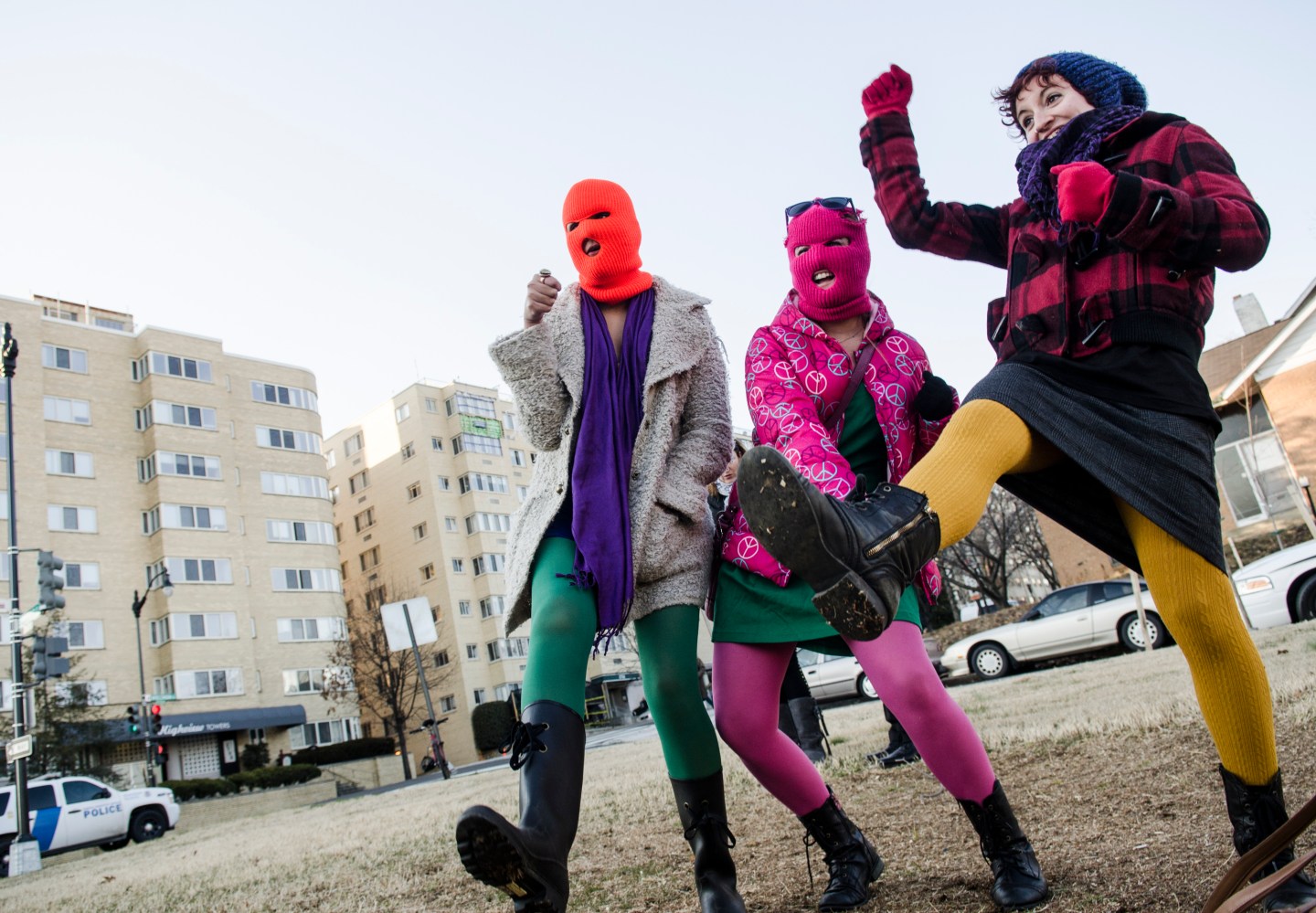 Solidarity Vigil For Pussy Riot Performance Anniversary