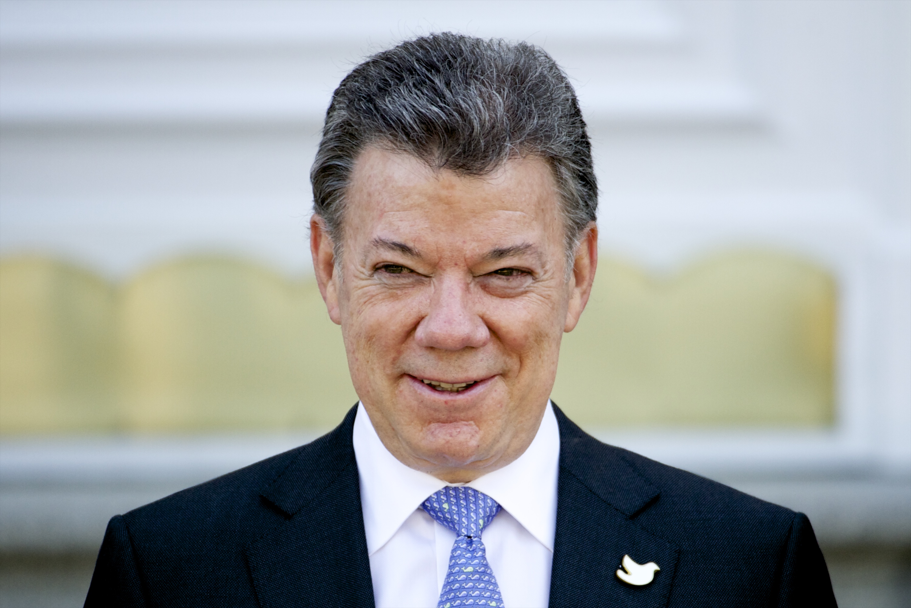 President of Colombia Juan Manuel Santos was awarded the Nobel Peace Prize for his efforts to end his country's civil war.