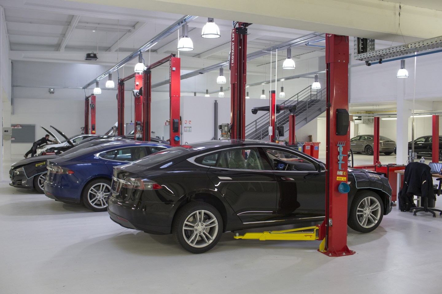 Inside A Tesla Motors Inc. Showroom As Electric Automaker Pushes For Positive Cash-flow