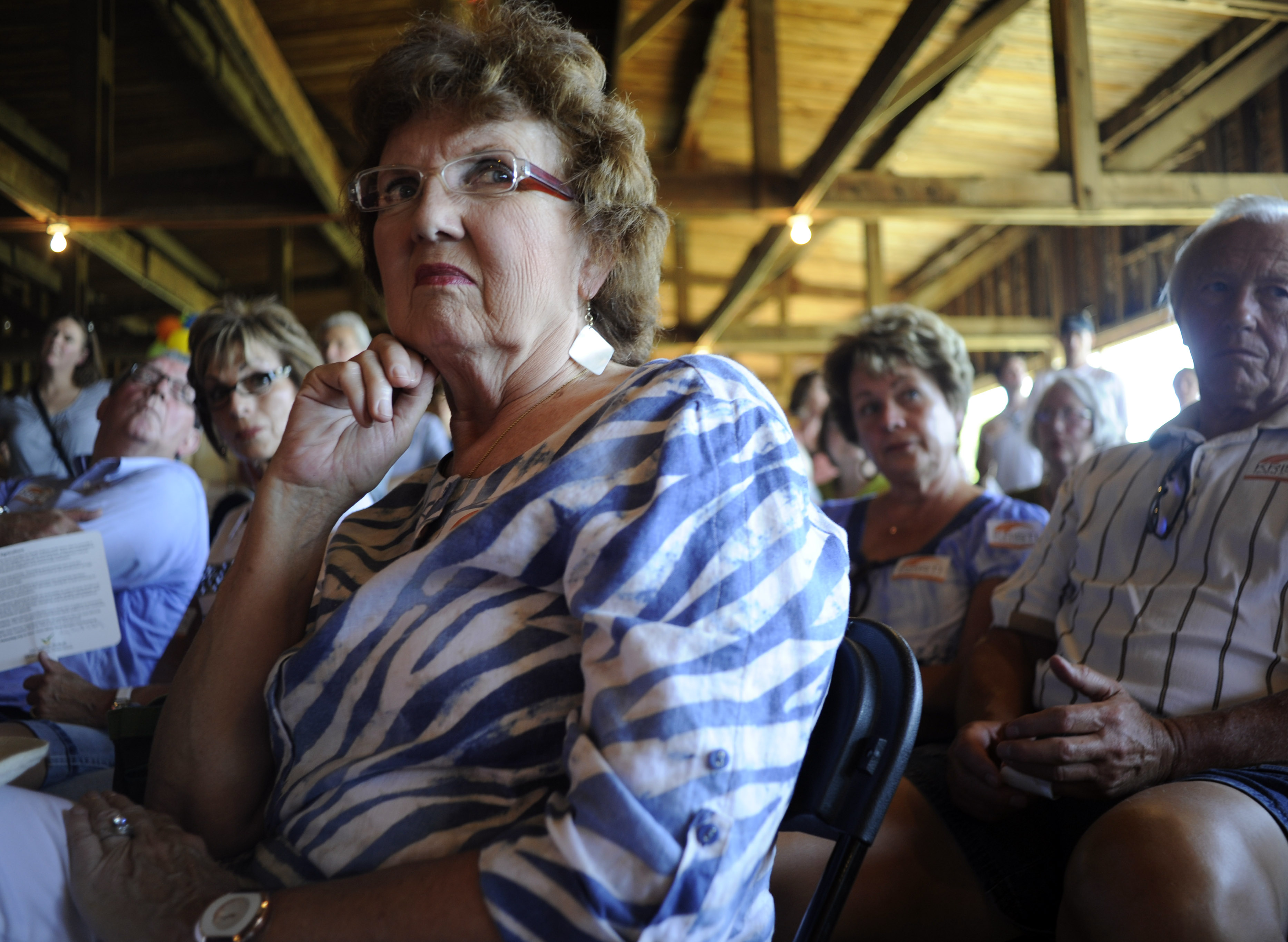 SIOUX FALLS, SD- August 11: At political forum at the Fairgrou