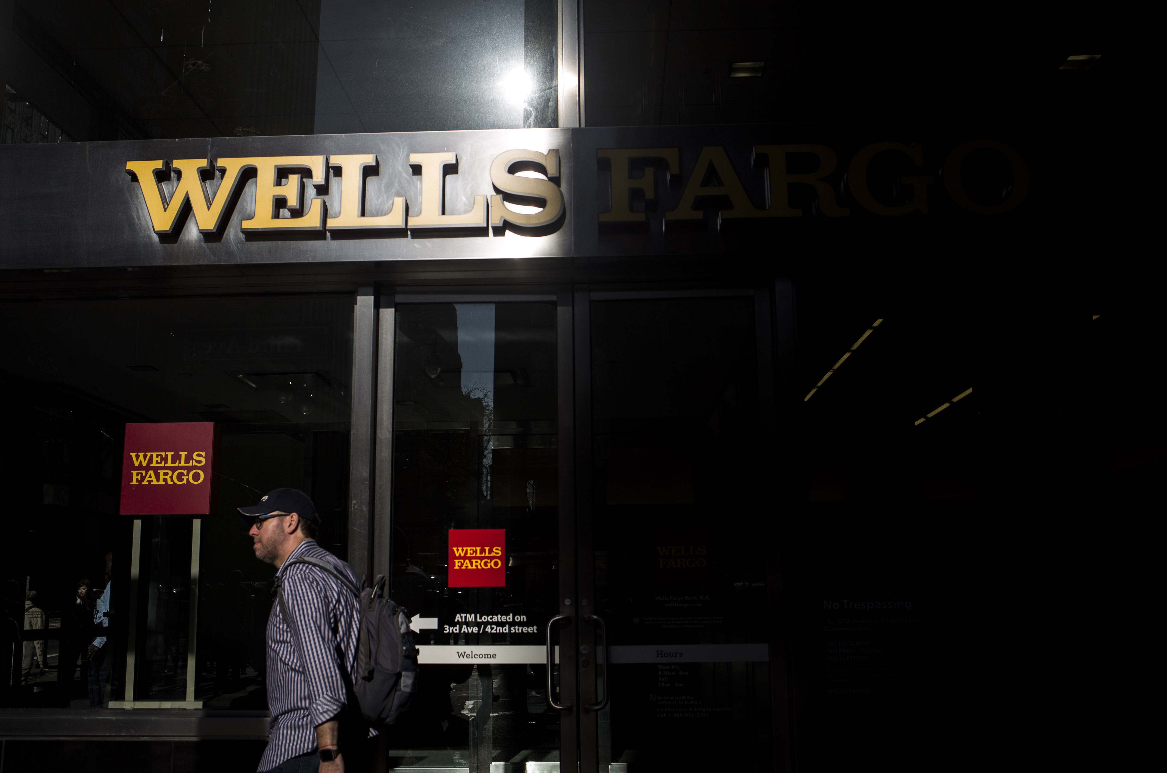 Protest Against Wells Fargo & Co. As Senators Urge DOJ To Focus On Executives In Probe