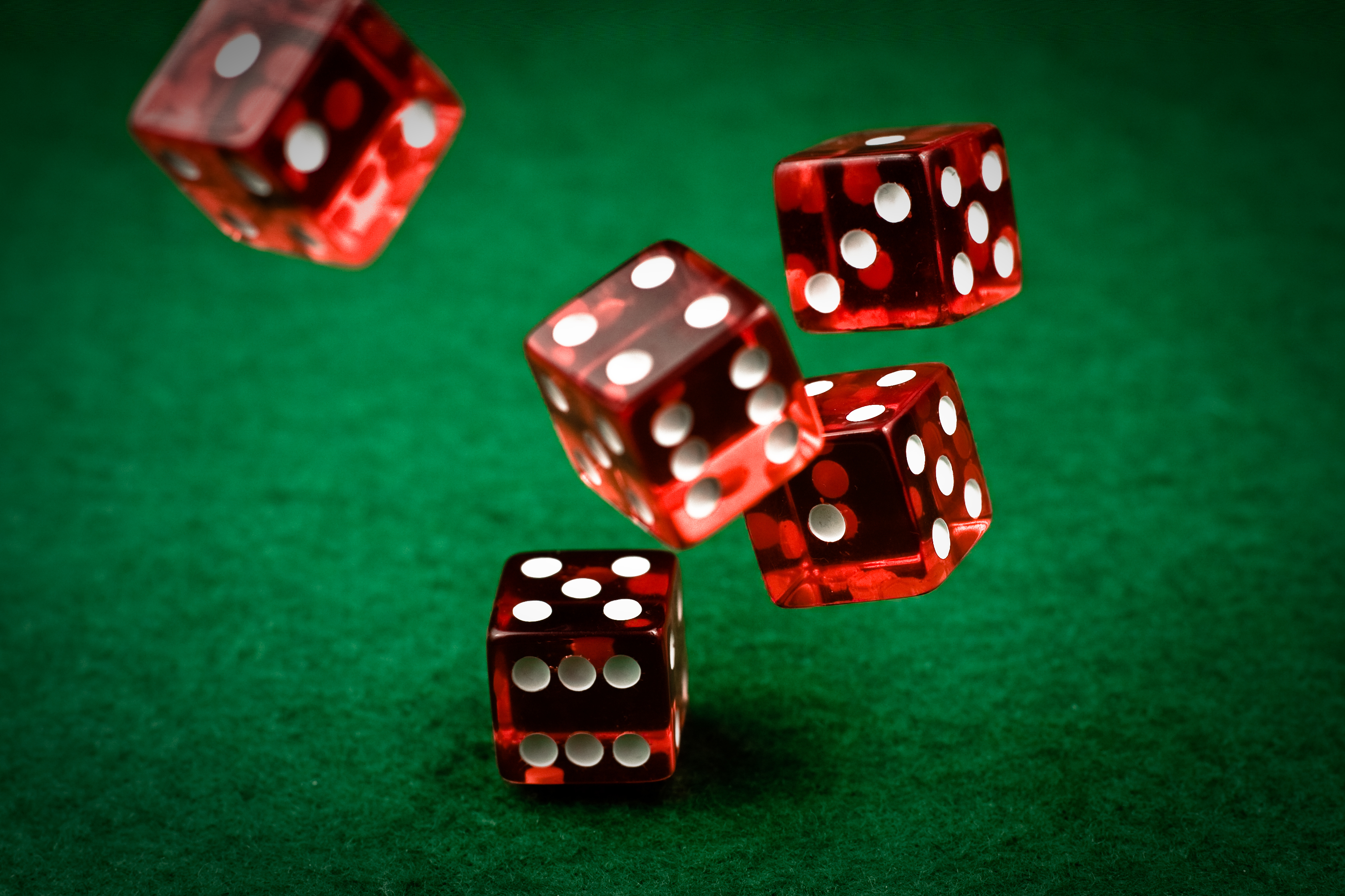 Rolling dices