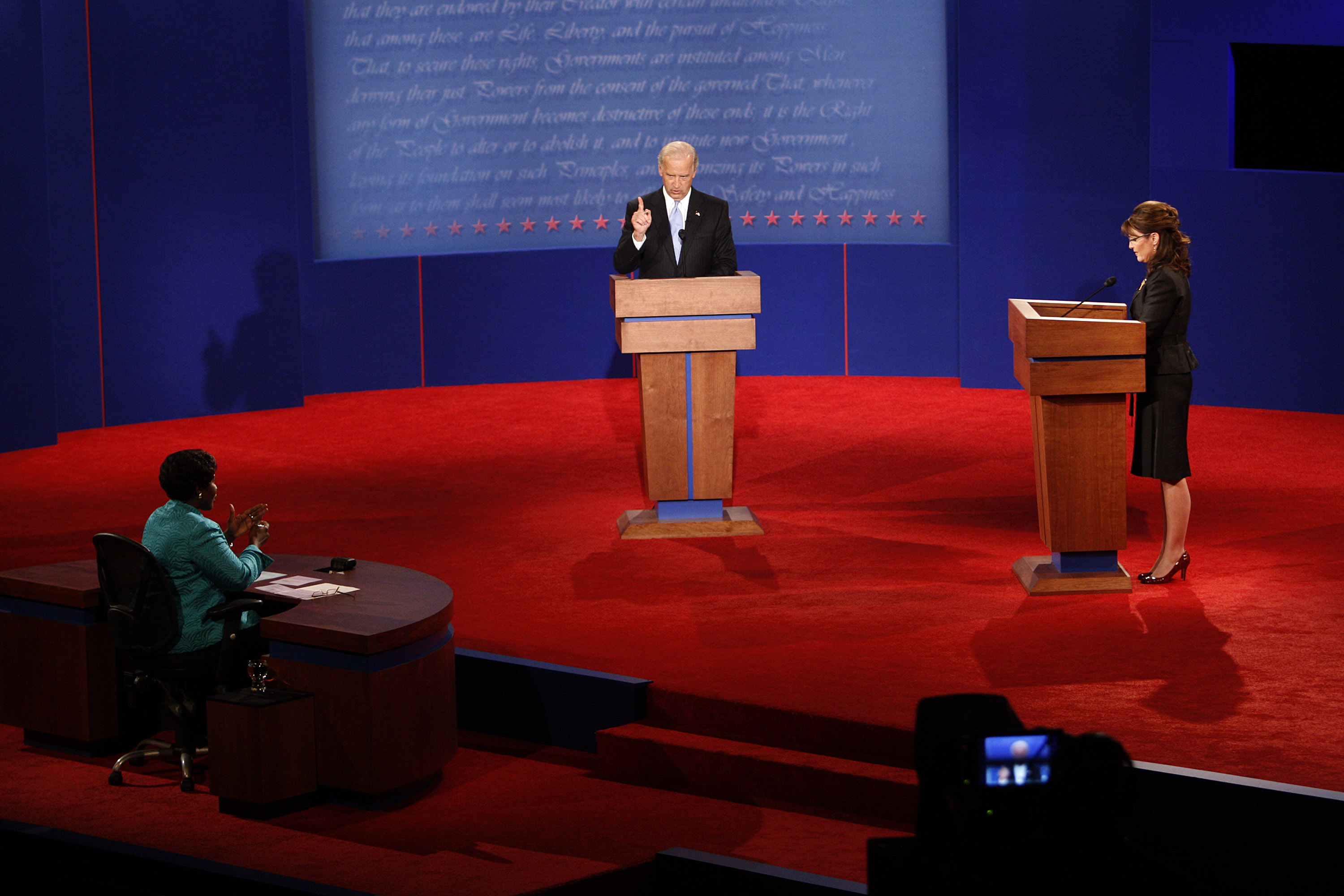 Joe Biden, Democratic vice presidential candidate and Delawa