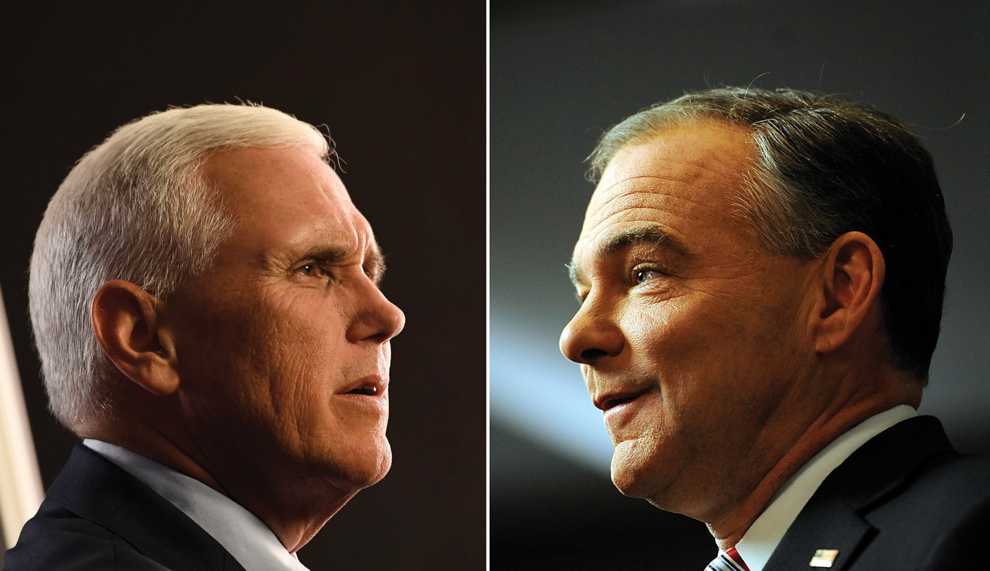 Mike Pence versus Tim Kaine: What to Watch For in the Vice Presidential Debate