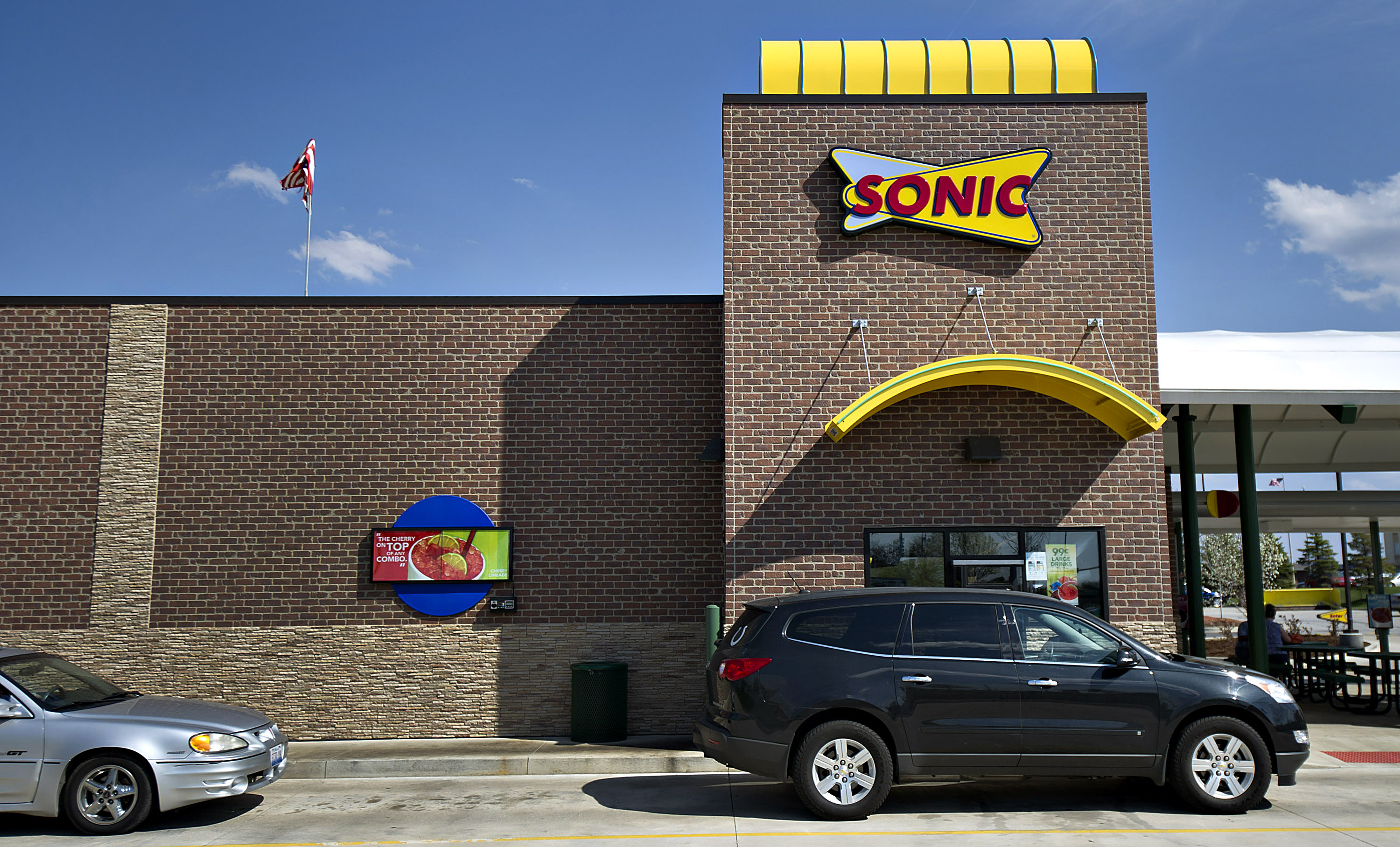 General Views From A Sonic Drive-In Ahead Of Earns Reports