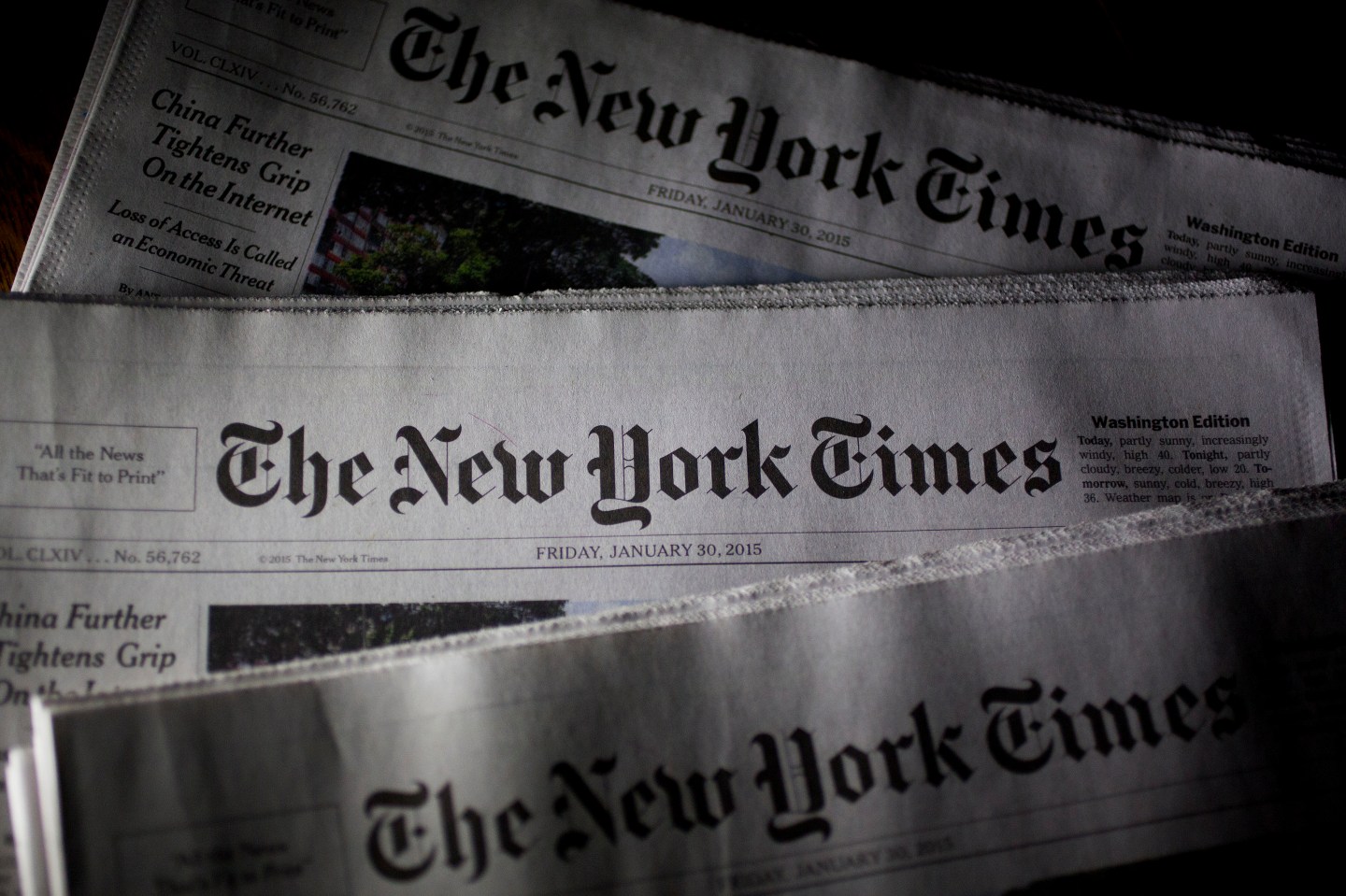 New York Times Illustrations Ahead Of Earnings Figures