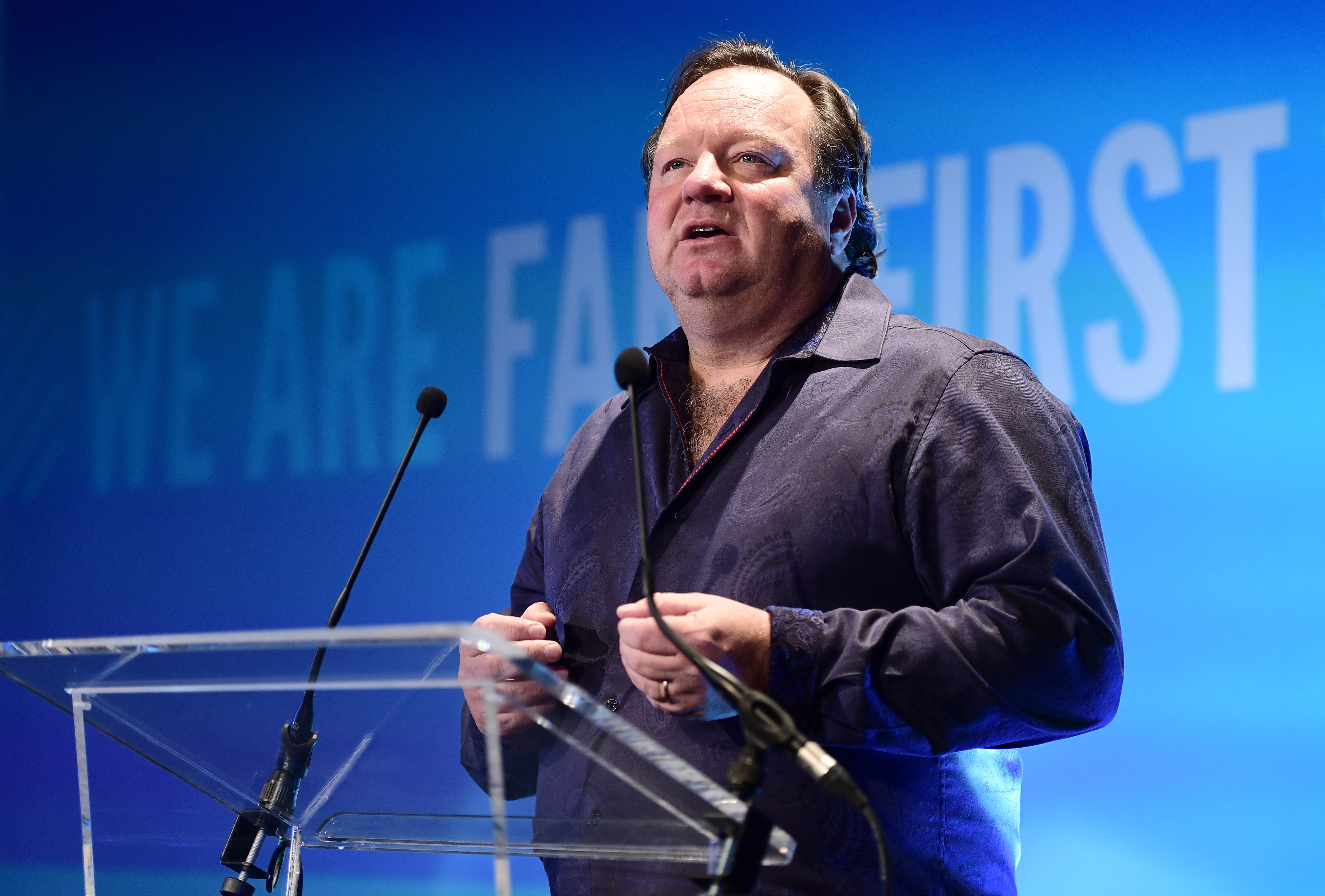 Viacom CEO and president Bob Bakish speaks on stage at the Velocity Showcase on November 5, 2016 in Rotterdam, Netherlands.